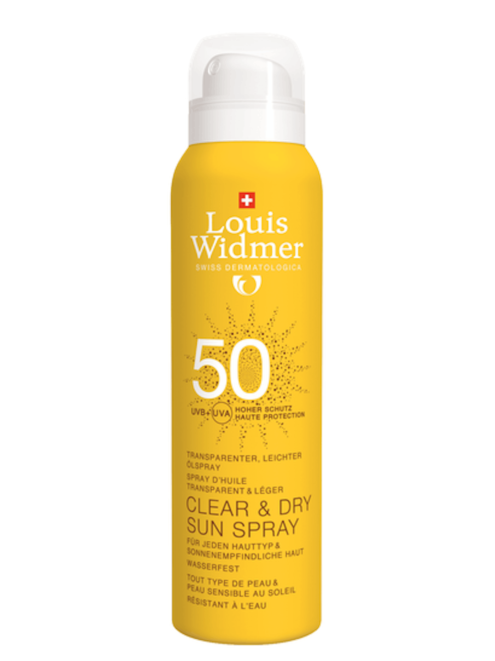 Clear &amp; Dry Sun Spray 50