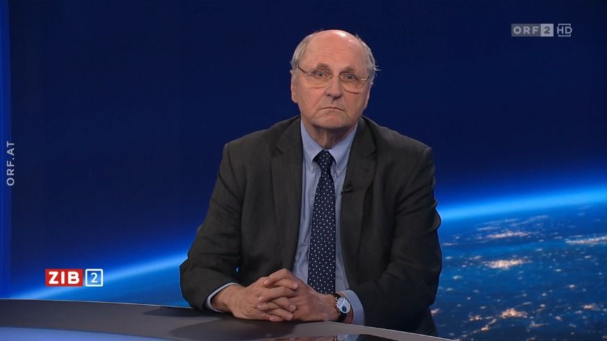 Der Chef des Fiskalrats, Christoph Badelt, bei Moderator Armin Wolf in der ORF-