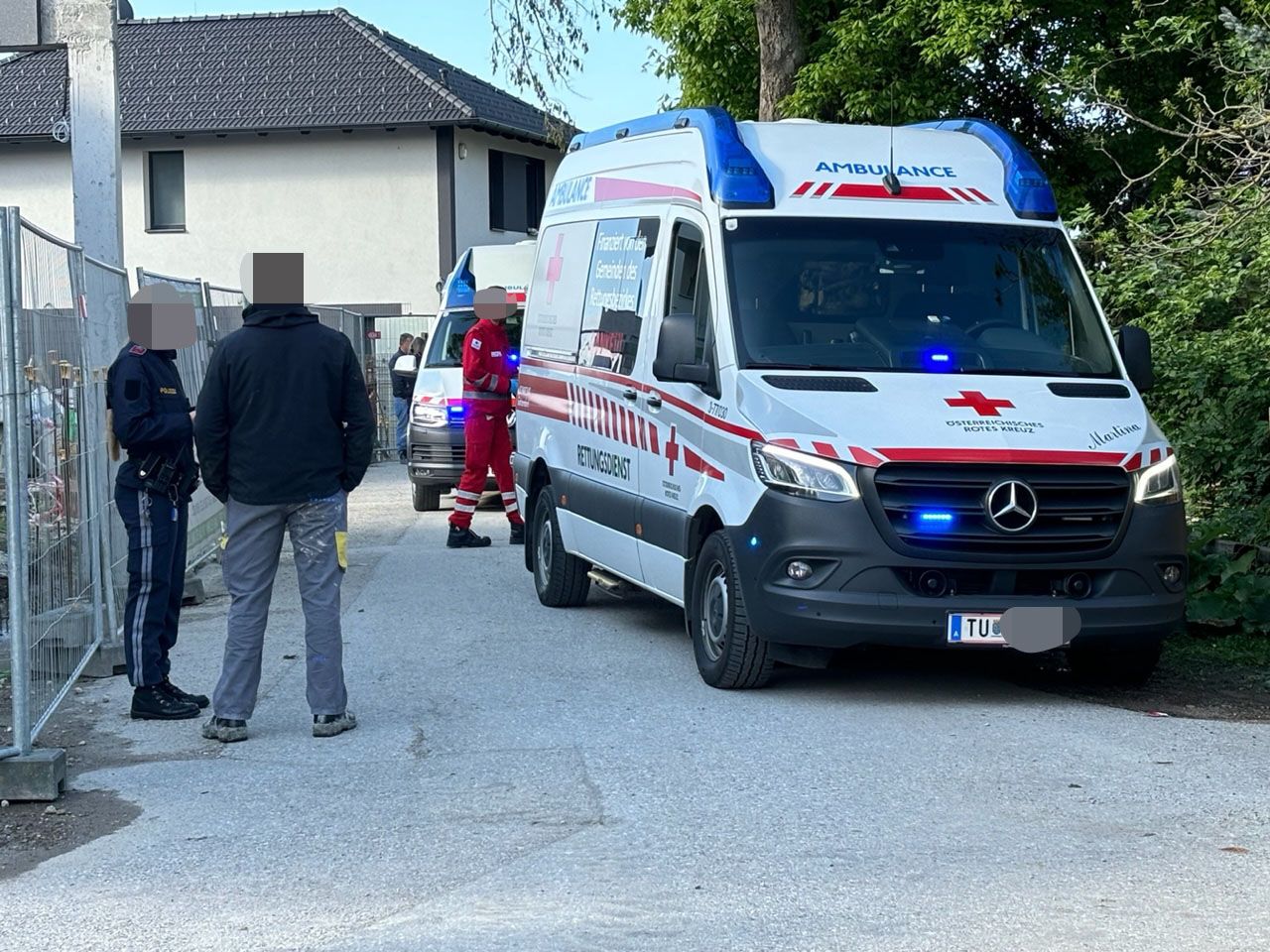 Streit unter Bauarbeitern eskalierte