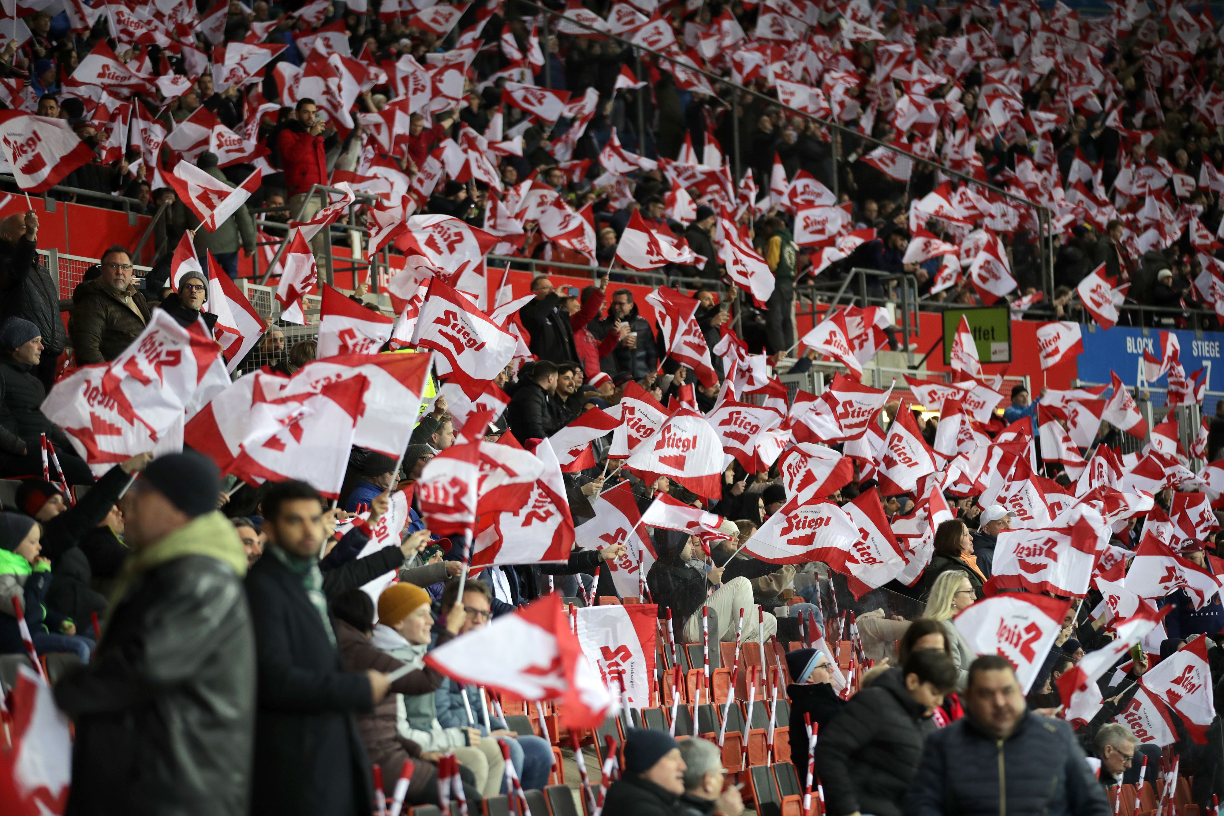 Die österreichischen Fans freuen sich auf die EURO.