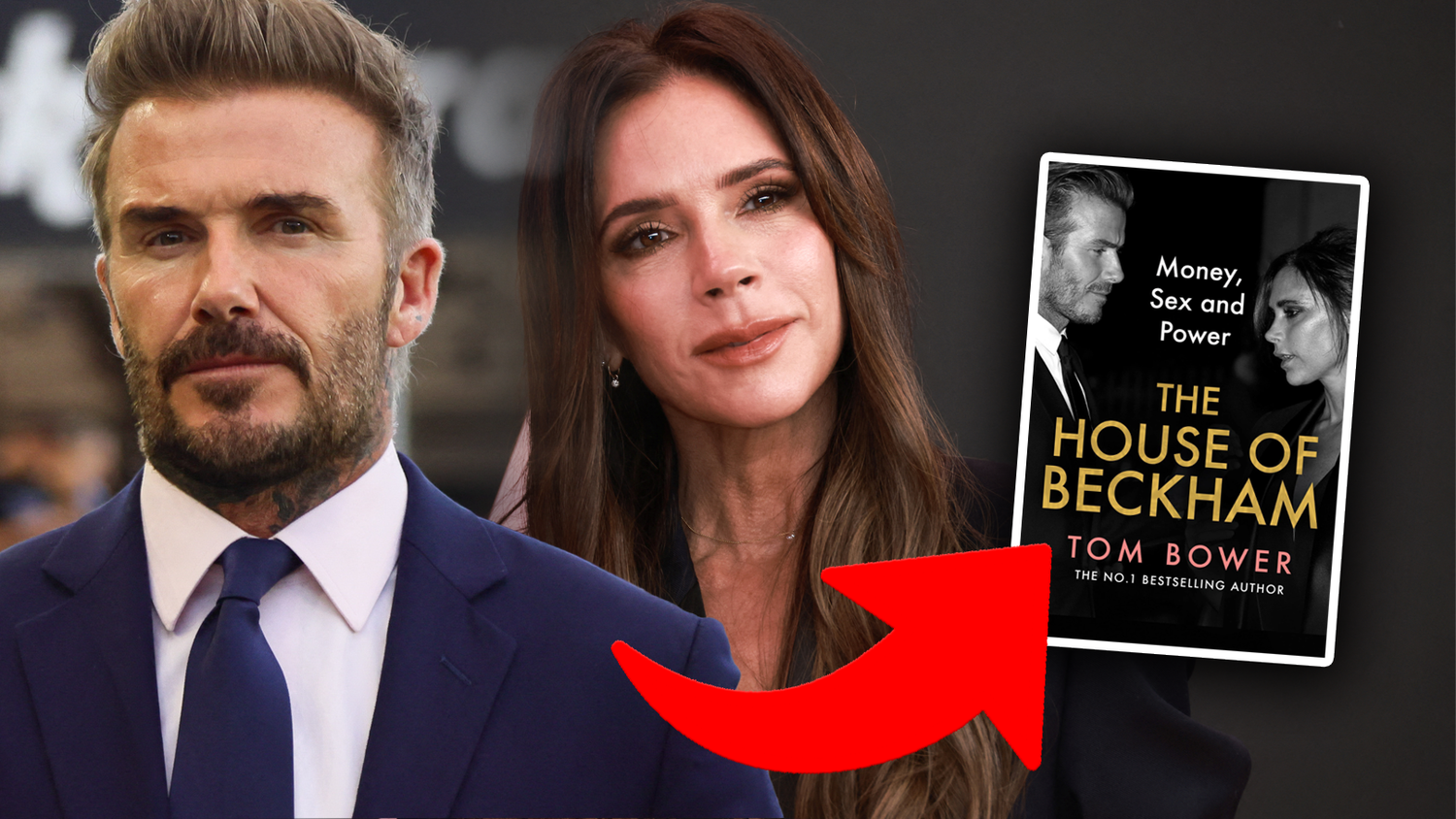 Die Beckhams müssen sich über ein Skandal-Buch ärgern.