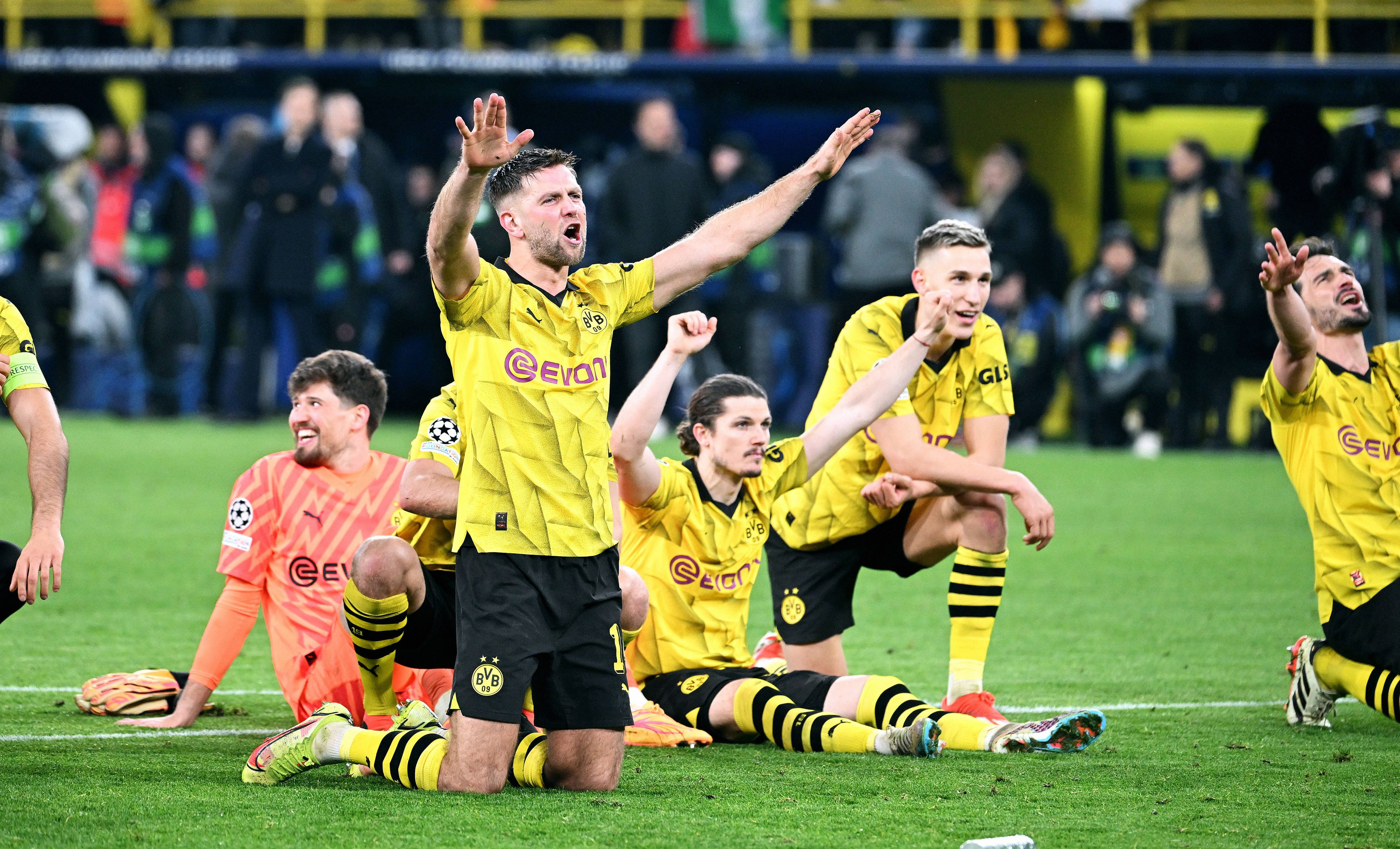 Bei Marcel Sabitzer und Co. war der Jubel nach dem Spiel riesig.