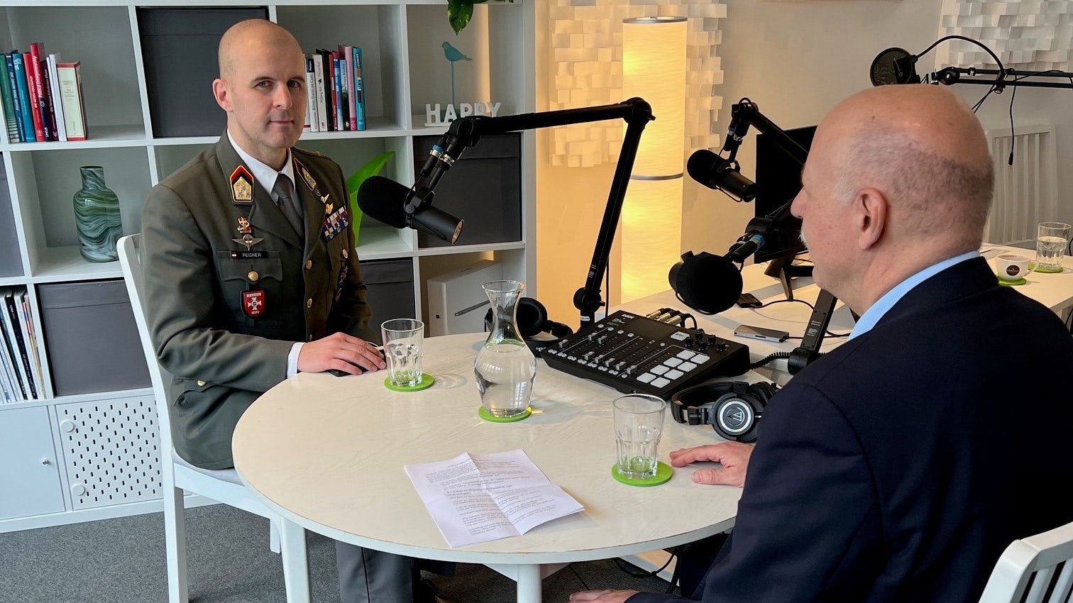 Bundesheer-Oberst Markus Reisner im Podcast-Interview mit Christian Nusser (Newsflix)