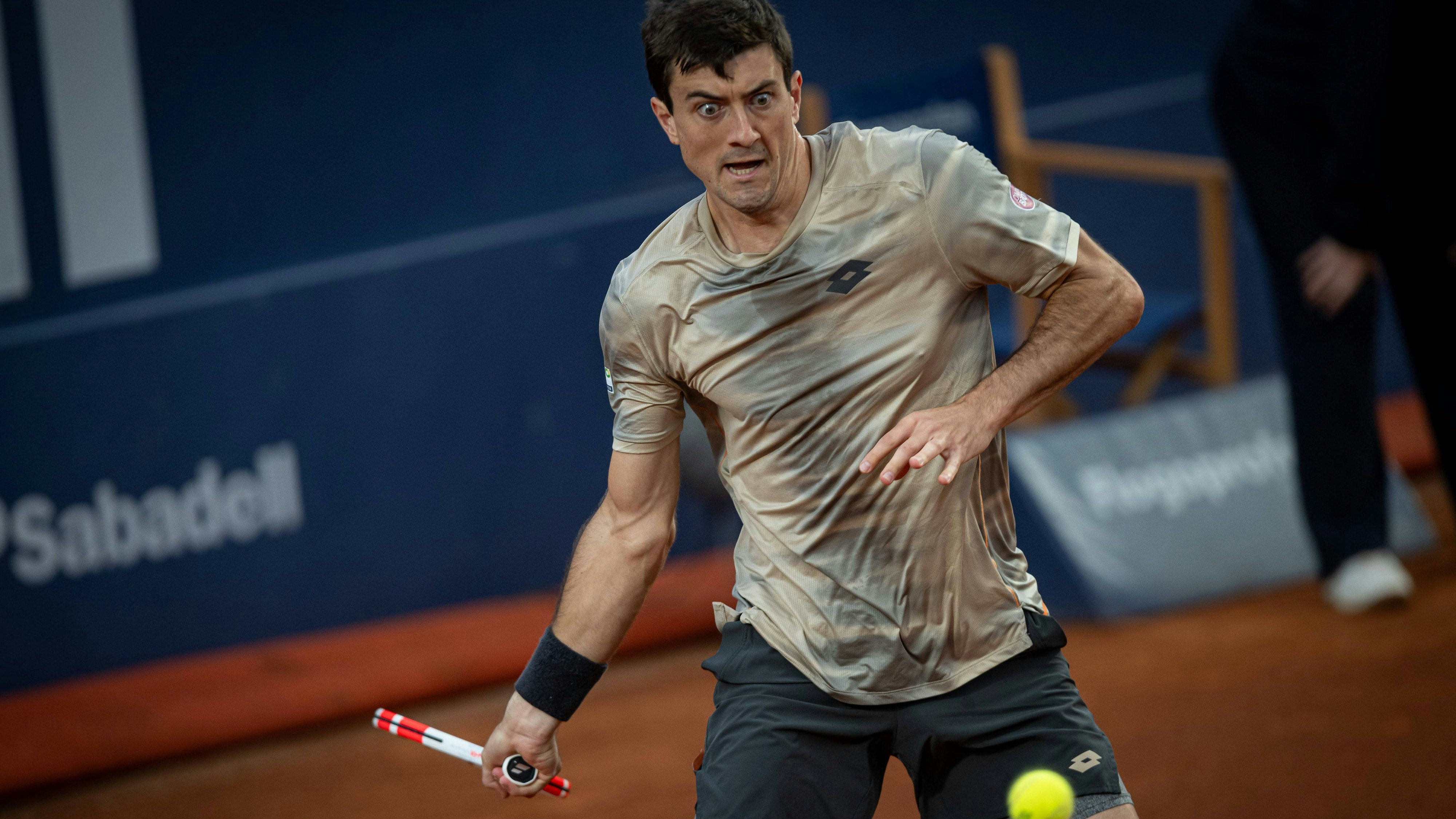 Sebastian Ofner unterliegt Jurij Rodionov.