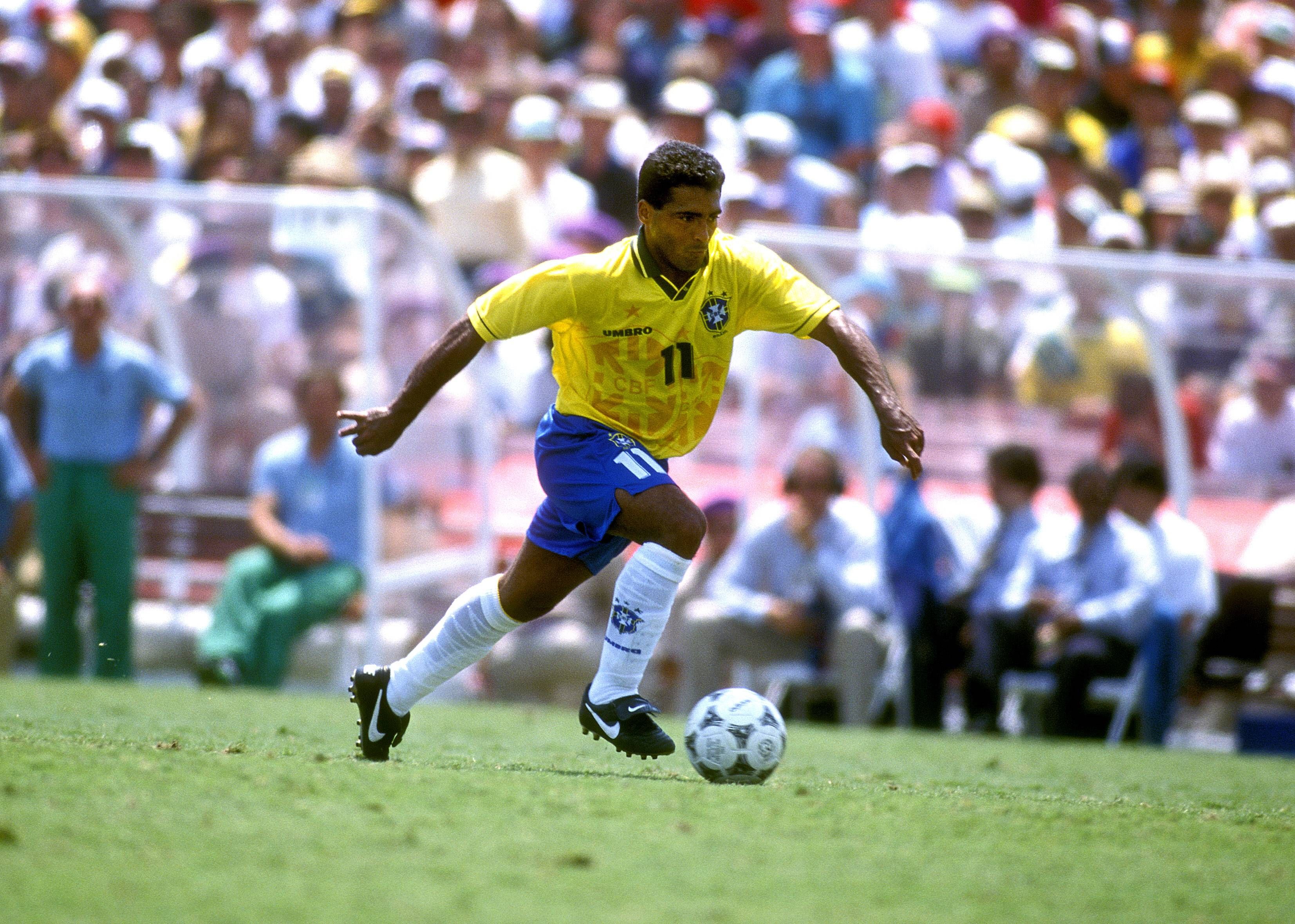 Bei der WM 1994 erzielte Romario fünf Treffer.