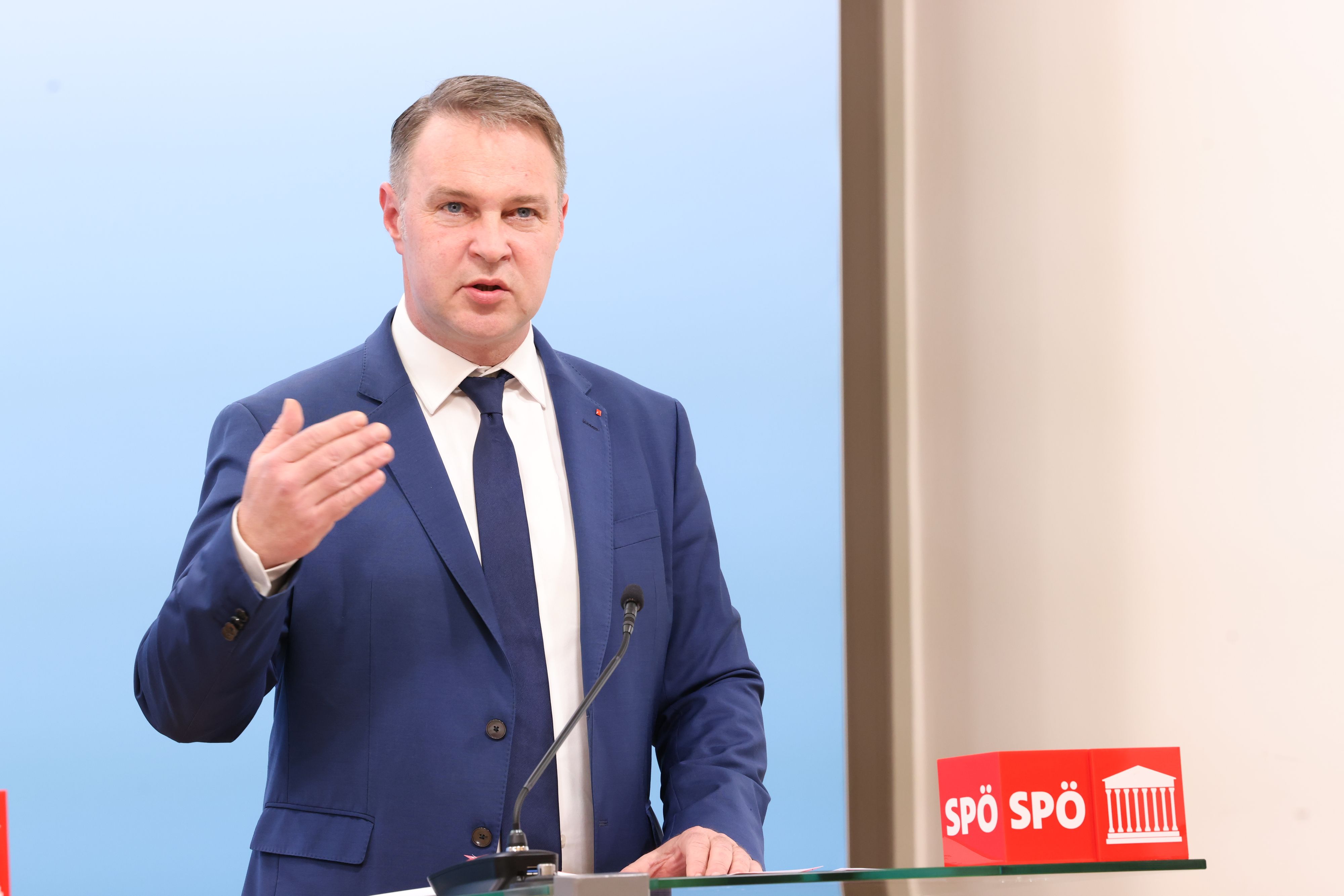 Hält Grundsatzrede in Wieselburg: SPÖ-Chef Andreas Babler