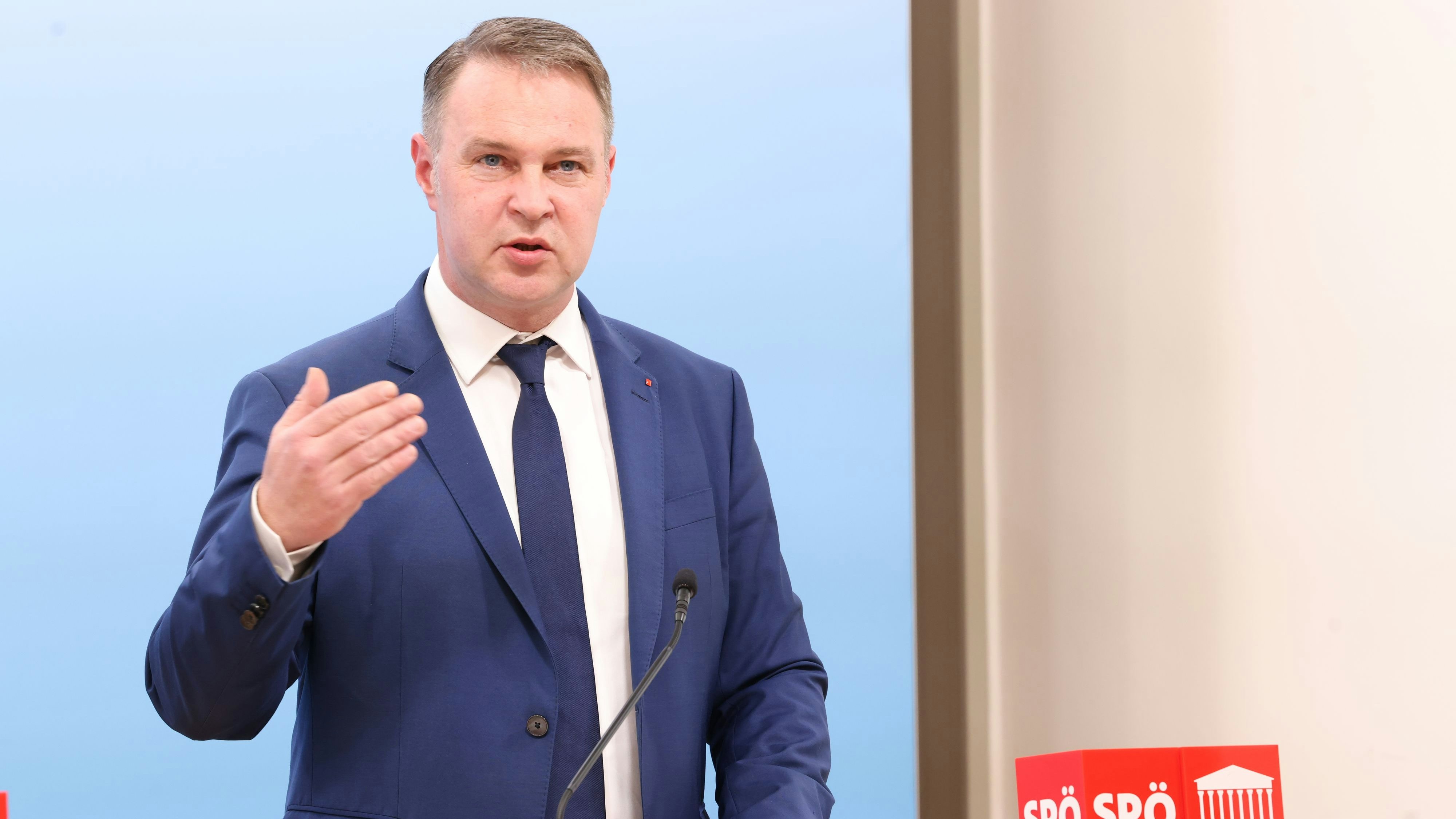 Hält Grundsatzrede in Wieselburg: SPÖ-Chef Andreas Babler