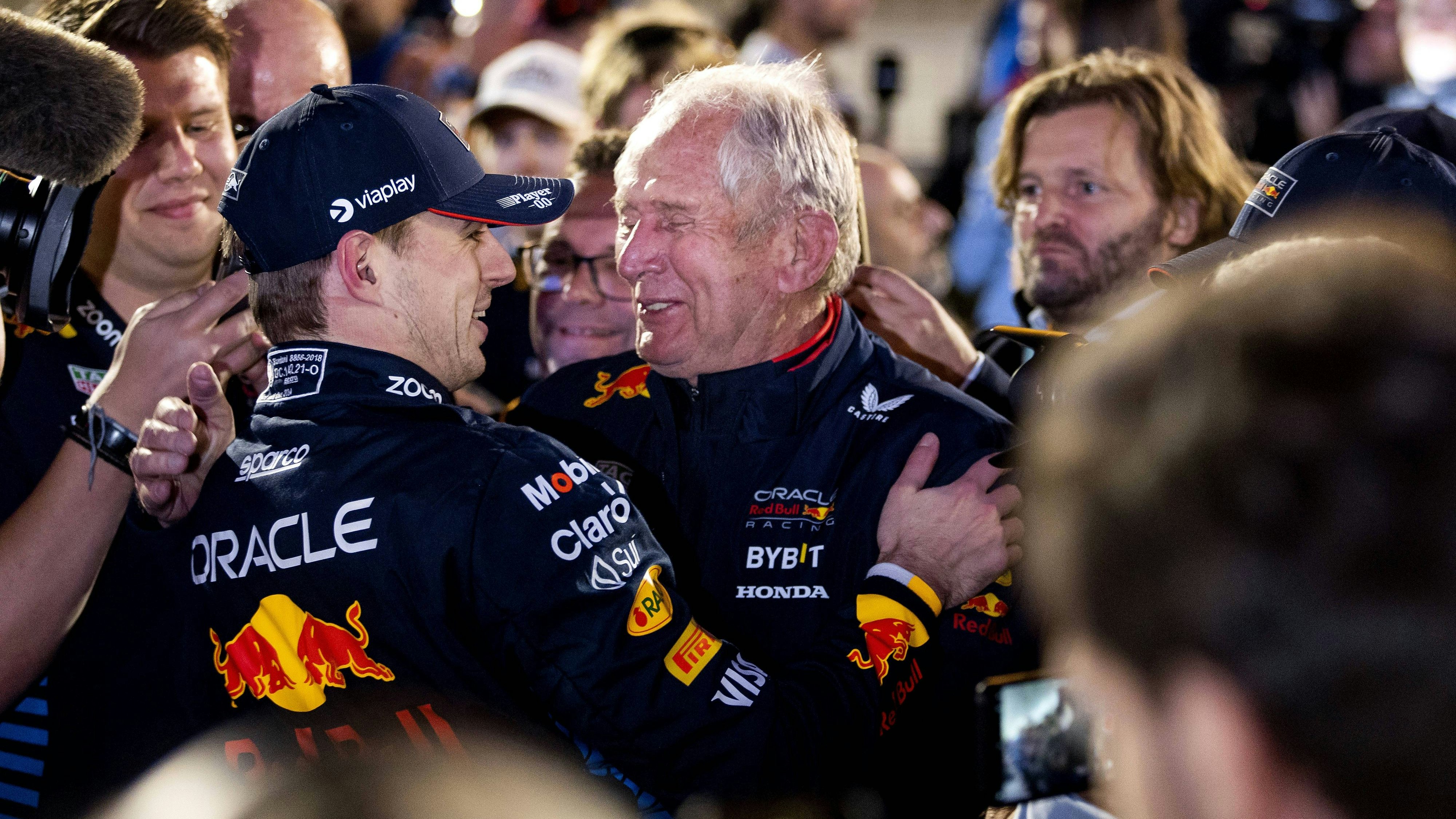 Max Verstappen stärkte Helmut Marko in Saudi Arabien den Rücken.