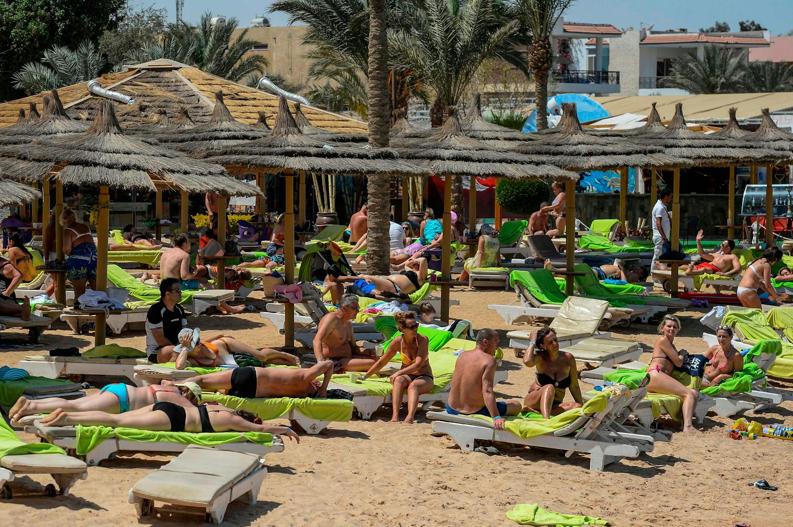 Hurghada ist in Ägypten bei Urlaubern ganz besonders beliebt. Hier kommen 28,6 Touristen auf einen Einwohner.