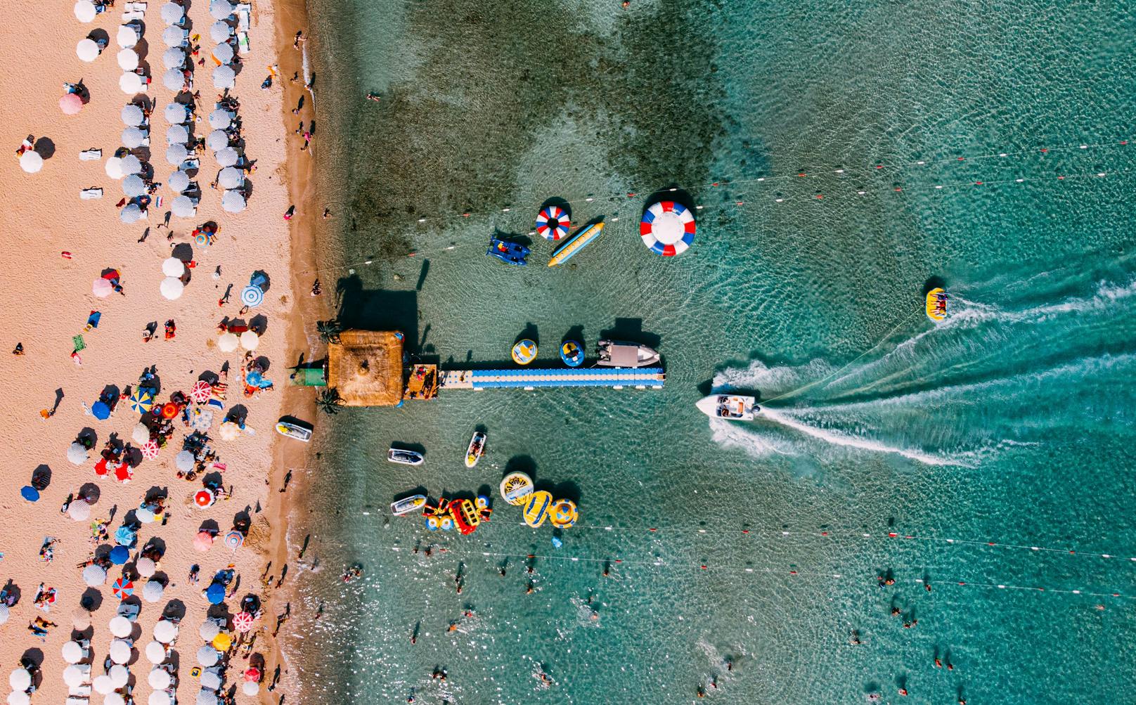 In der türkischen Provinz Muğla steht es in der Hauptsaison 40,2 zu 1 für die Touristen.