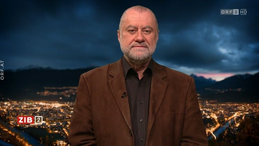 Wilhelm Eisner, Präsident der Schmerzgesellschaft, zu Gast in der ZiB2. 