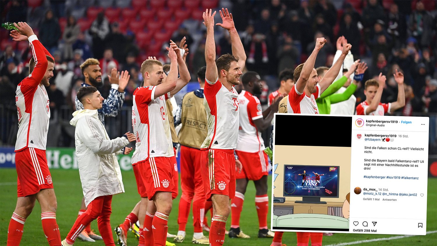 Die Kapfenberger wissen wie feiern funktioniert, wollen es den Bayern beibringen.