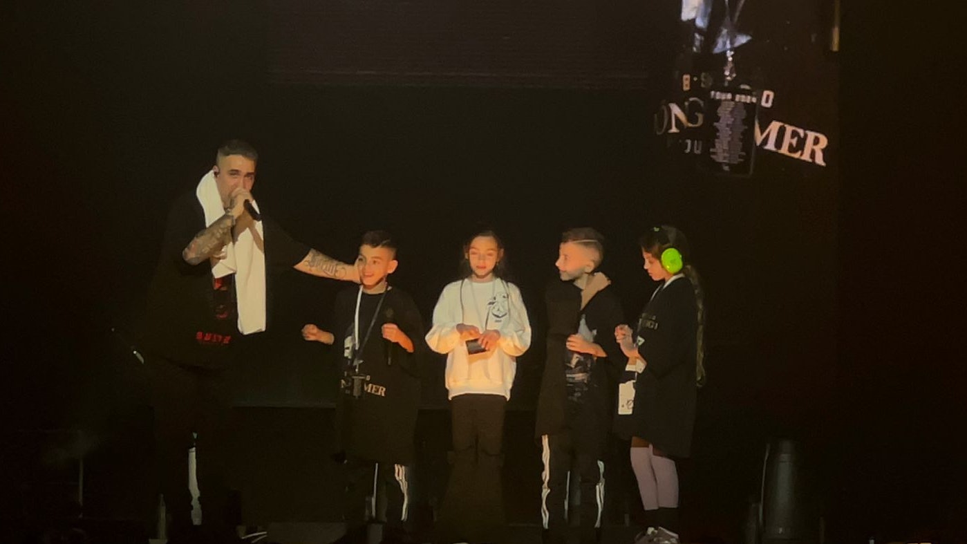 Bushido integriert immer wieder seine Kinder in sein Musikprogramm. So auch in Wien.