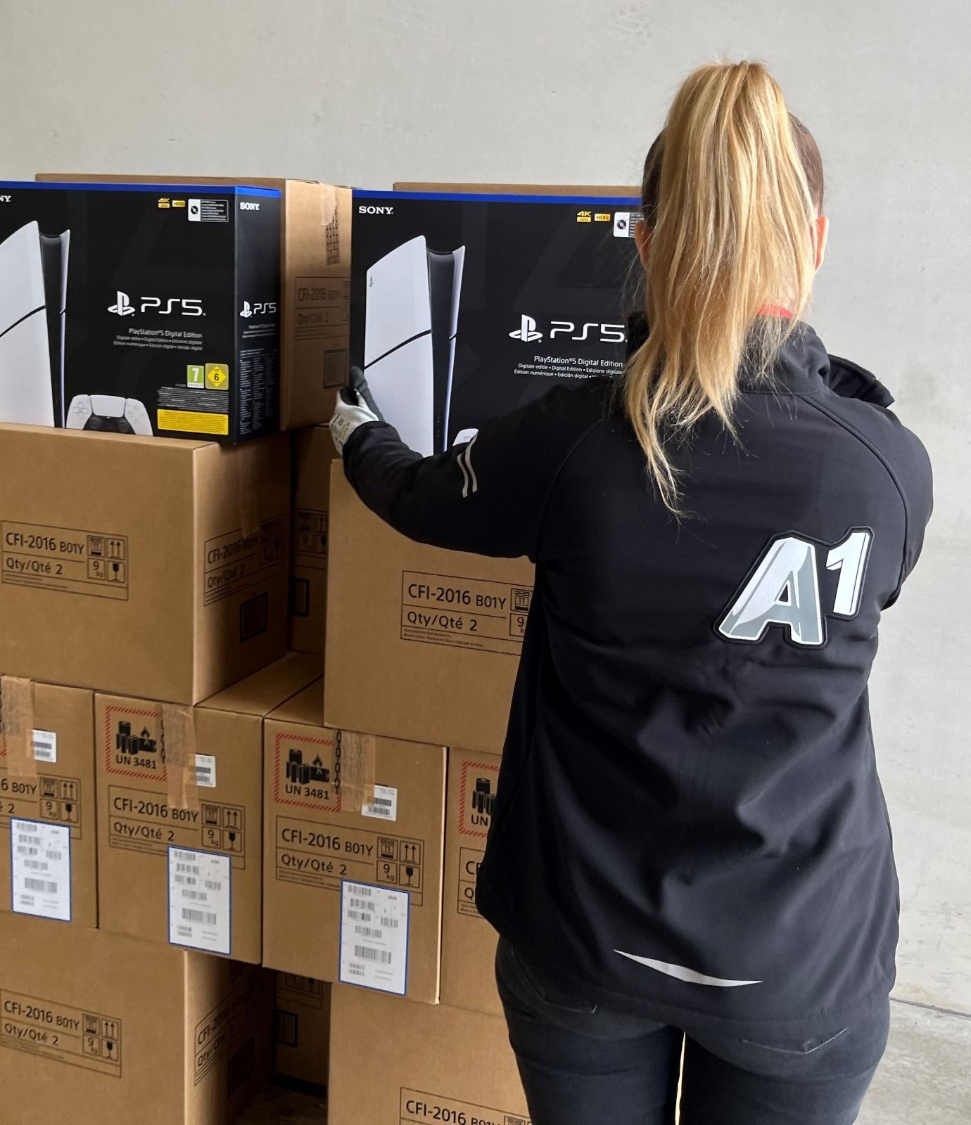 Volles Lager – die PlayStation 5 Digital Edition