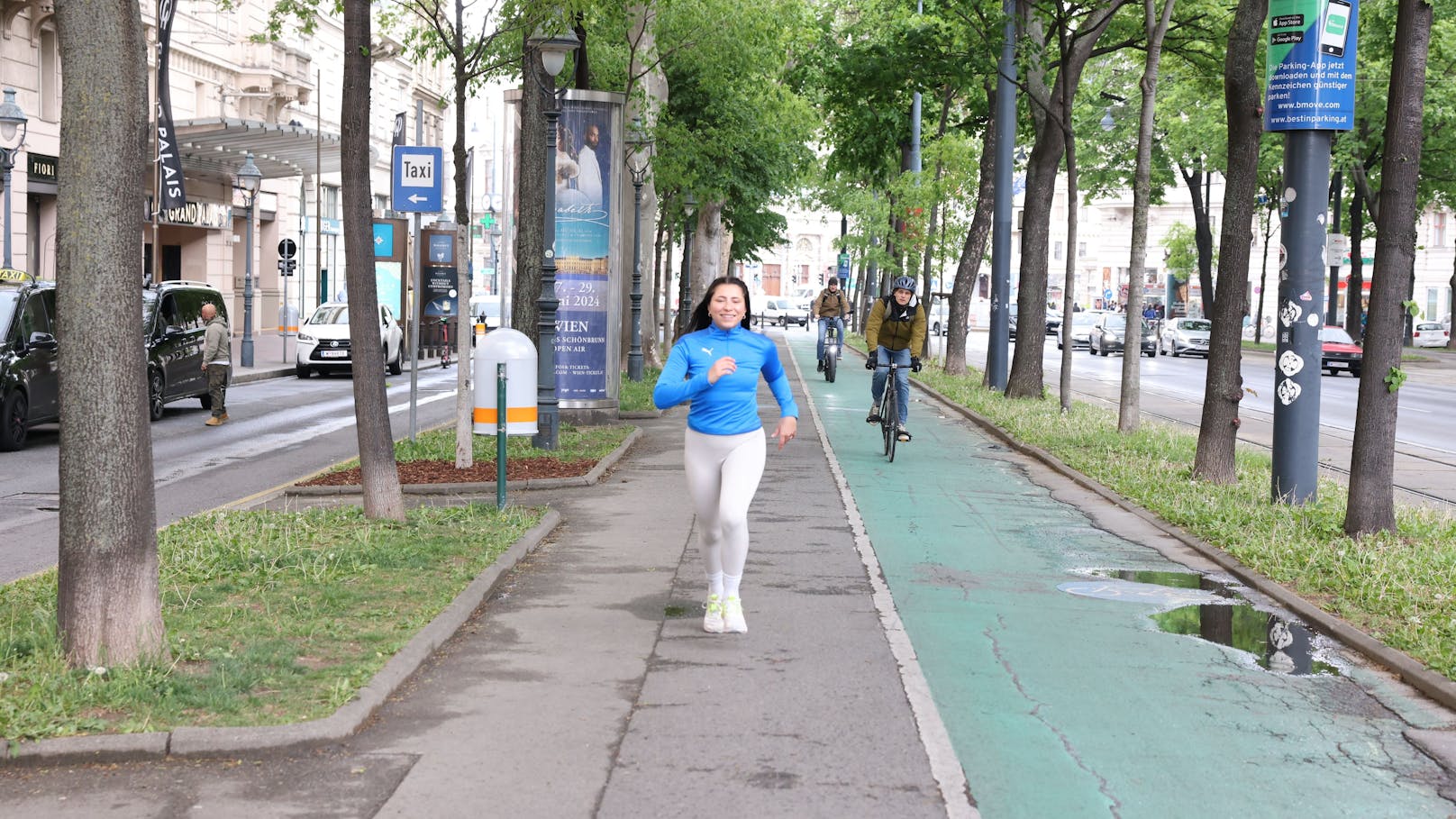Sophie Imhof joggte über 300 Kilometer im Netz der Wiener Linien ab.