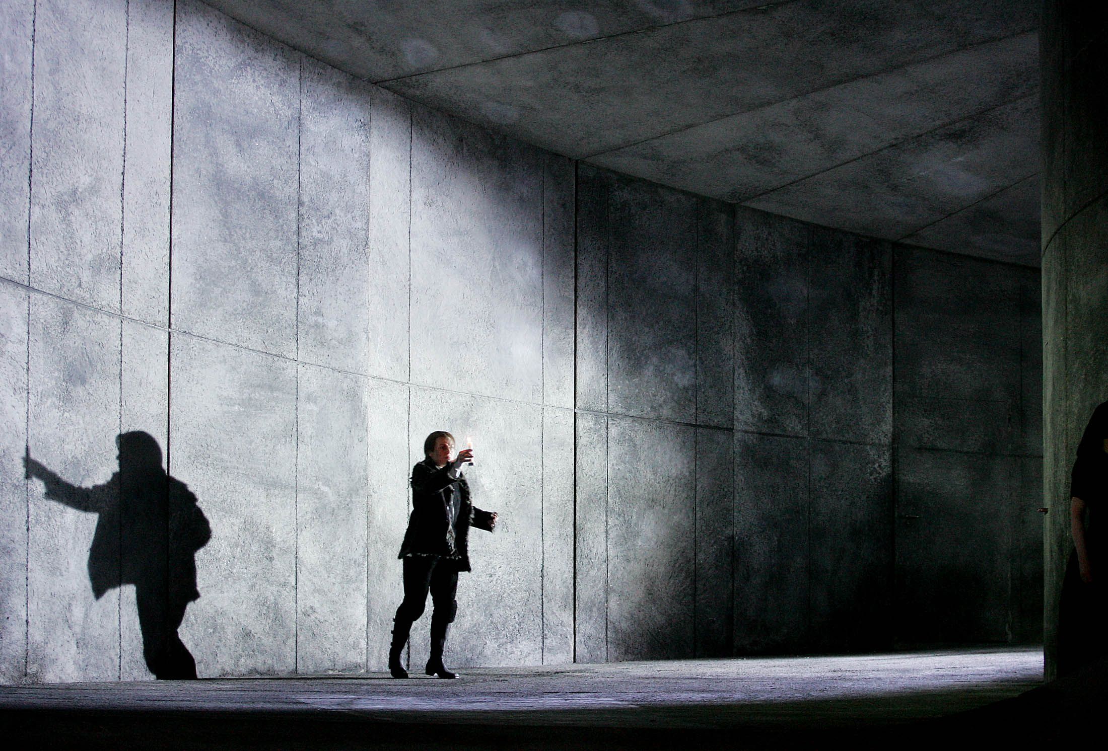 Performance auf der Bühne im 