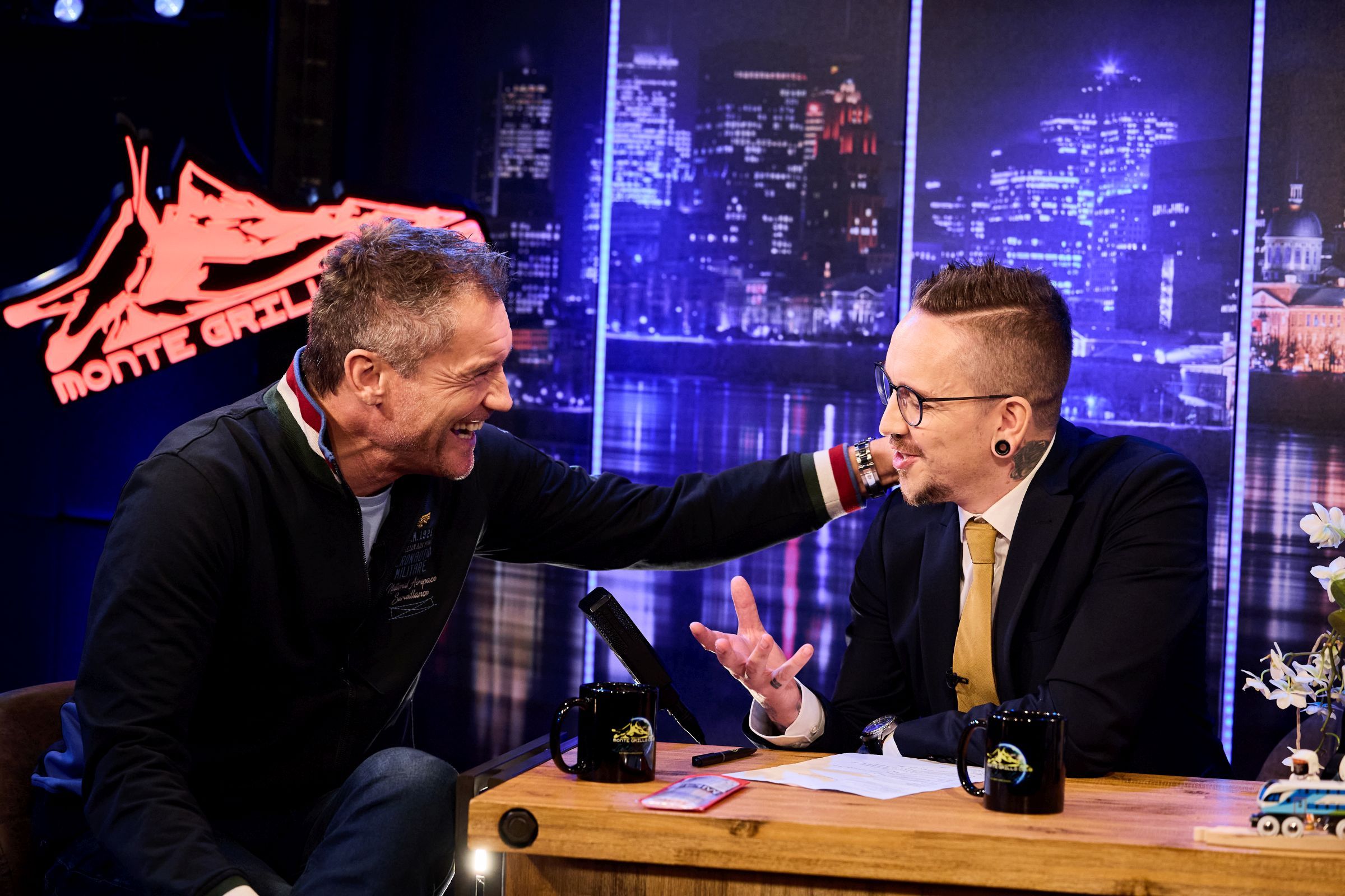 Armin Assinger schaute auf JOYN vorbei.