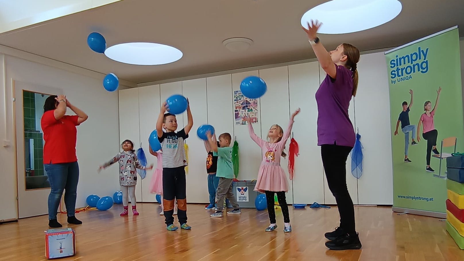 "Zirkusspaß" gegen Bewegungsmangel in Kindergärten