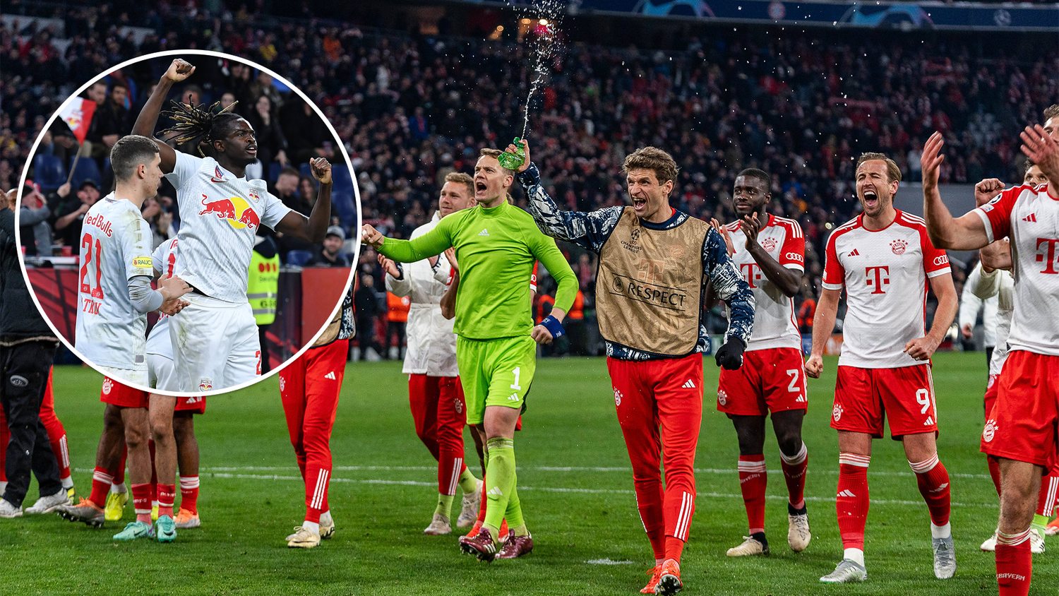 Die Bayern stehen im Halbfinale – Salzburg ist bei der Klub-WM dabei.