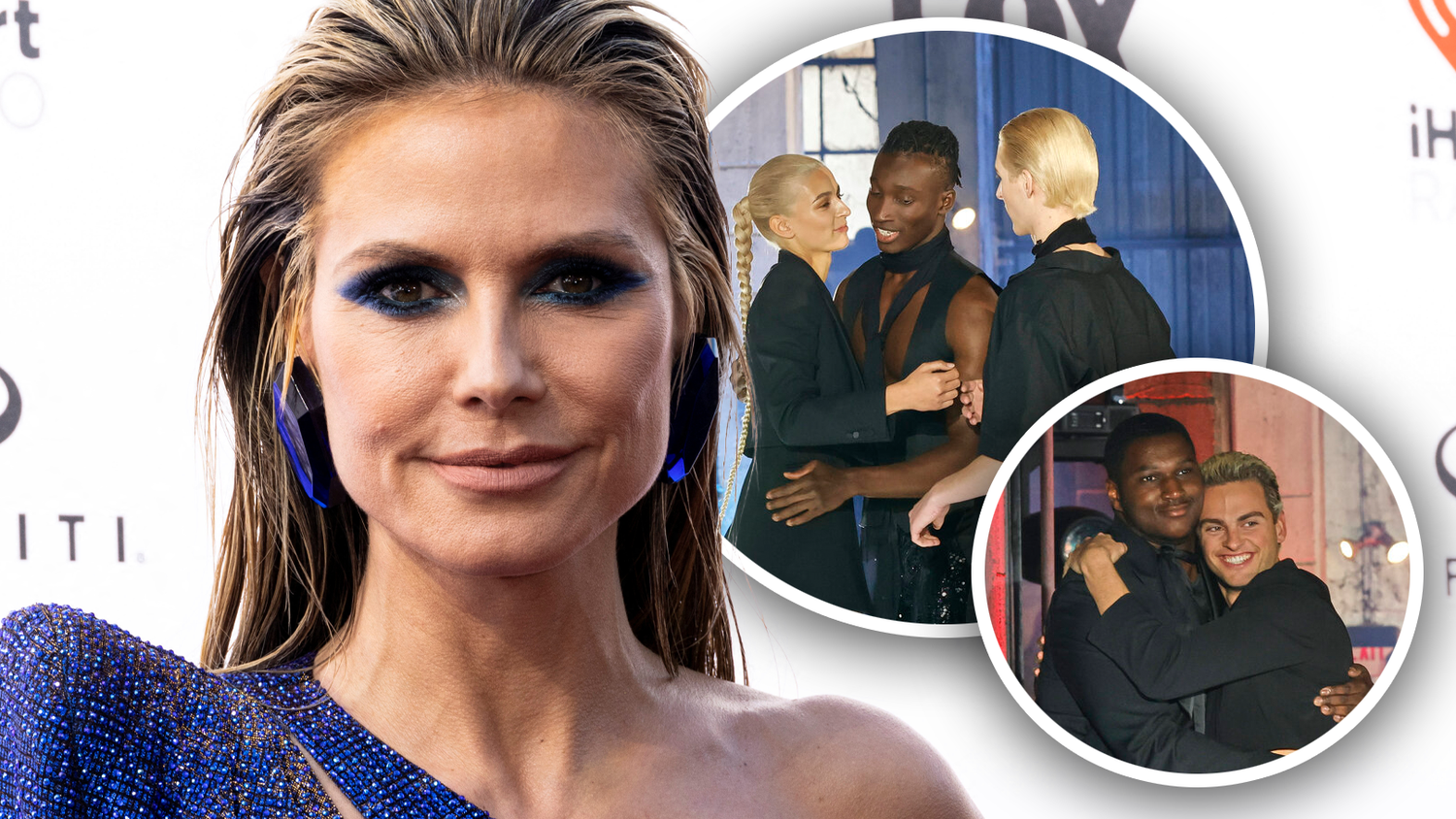 Heidi Klum macht sich bei 