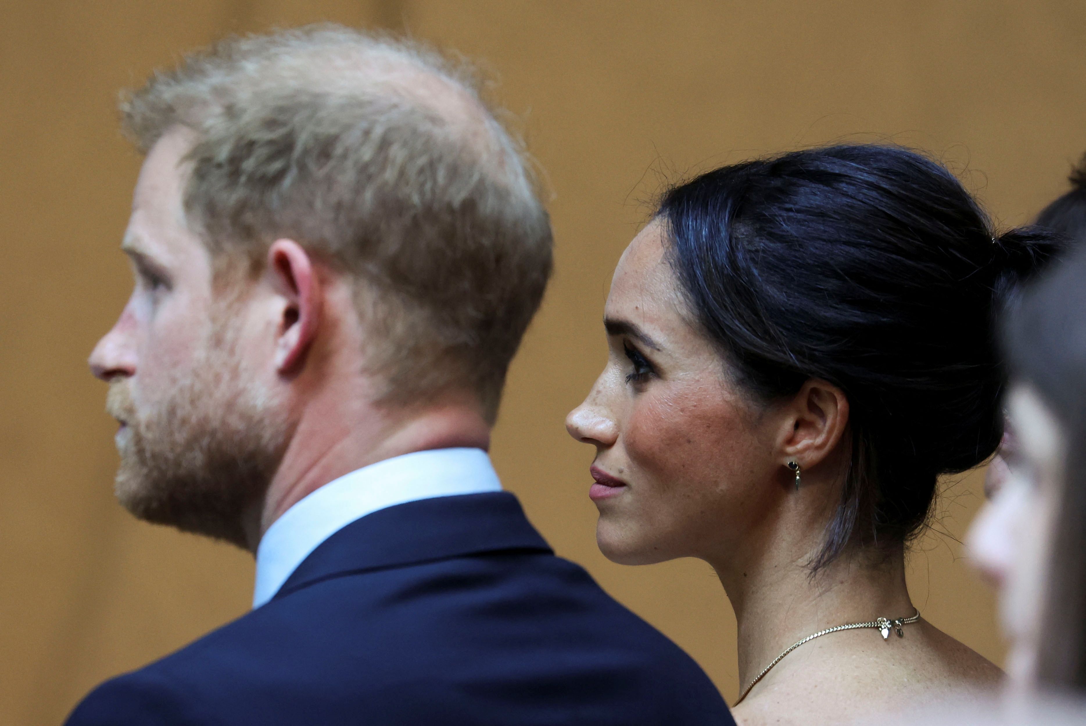 Wieder alle Augen auf Harry und Meghan.