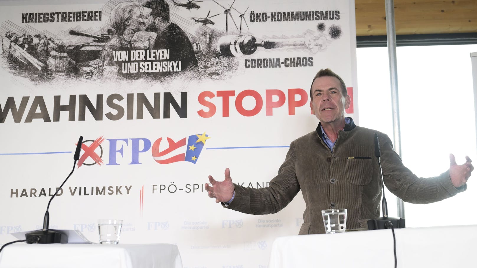 "EU-Wahnsinn stoppen" – Die FPÖ zieht in den Wahlkampf