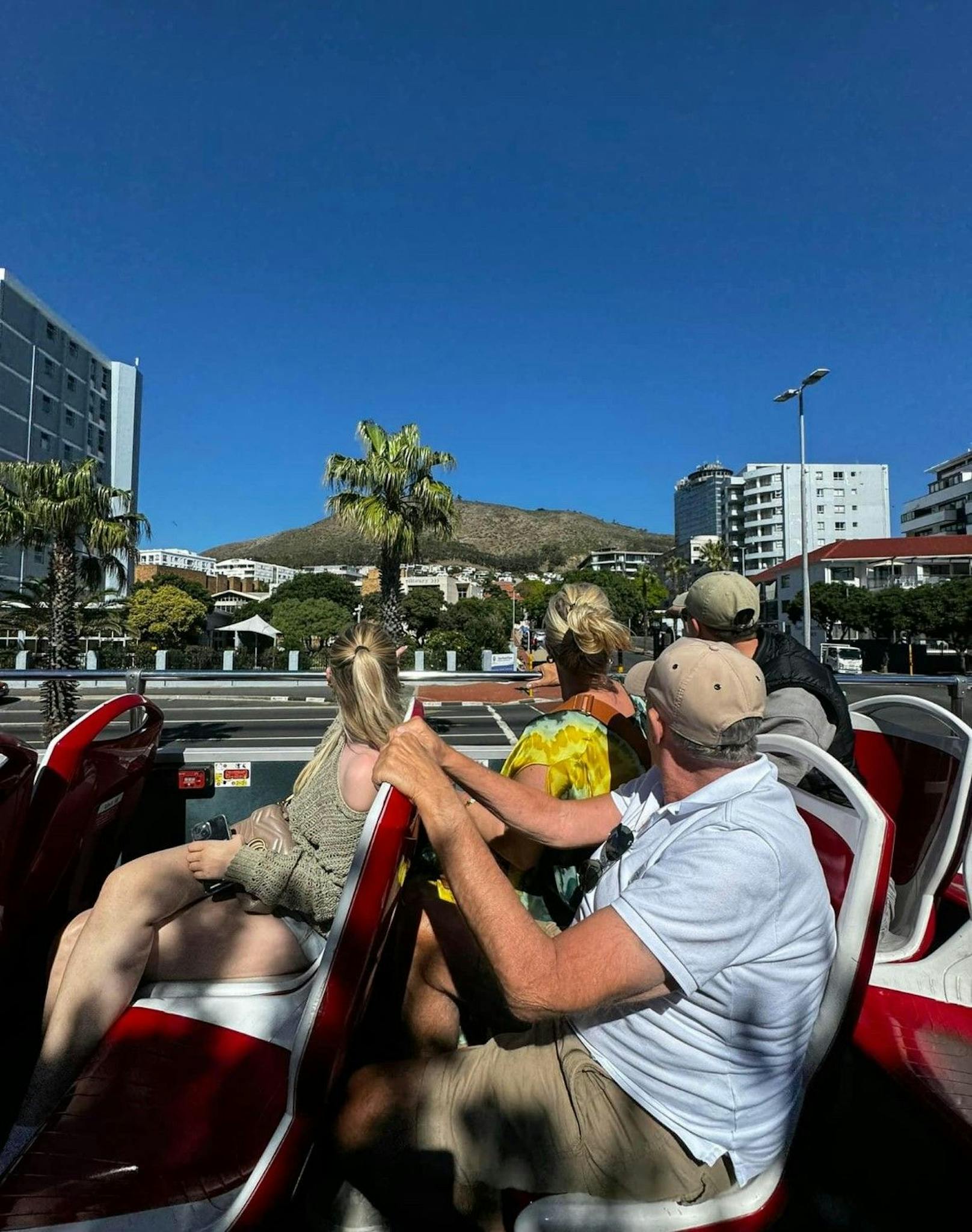 Gemeinsam genoss die Familie die Zeit in Südafrika.