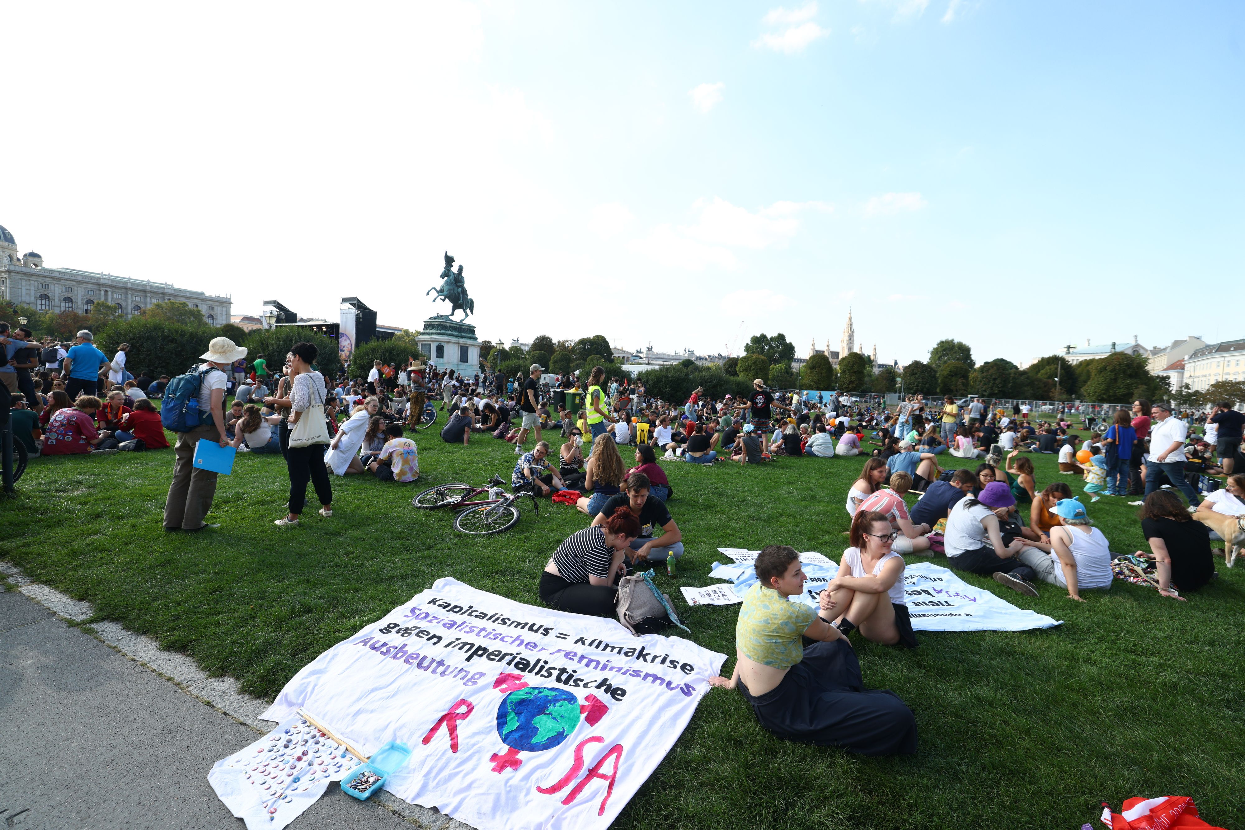 In mehreren Städten wird es Proteste geben, unter anderem ein Picknick, (Archivbild)