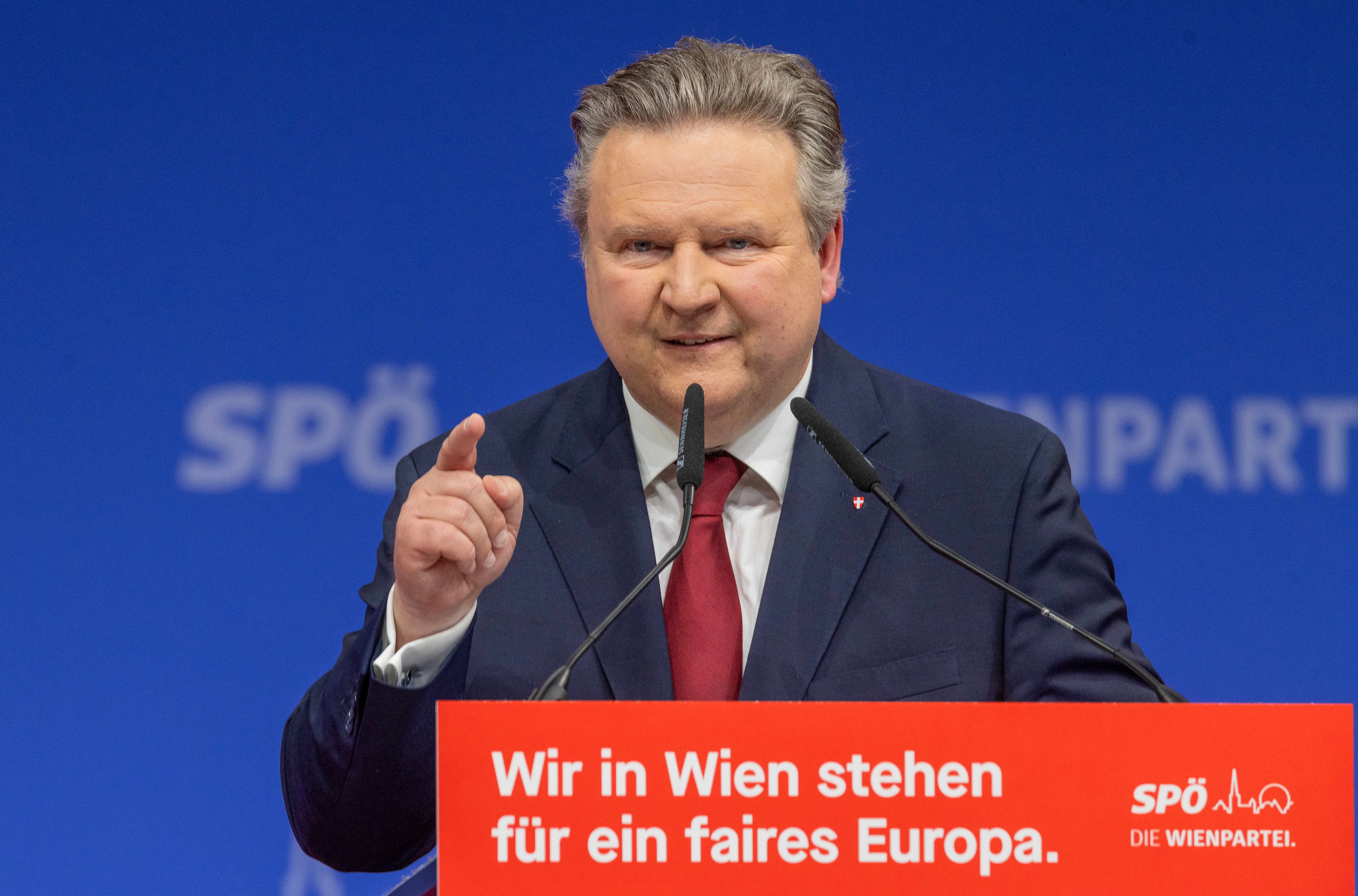 Wiens Bürgermeister Michael Ludwig wurde zum SPÖ-Wien-Landesvorsitzenden wiedergewählt.