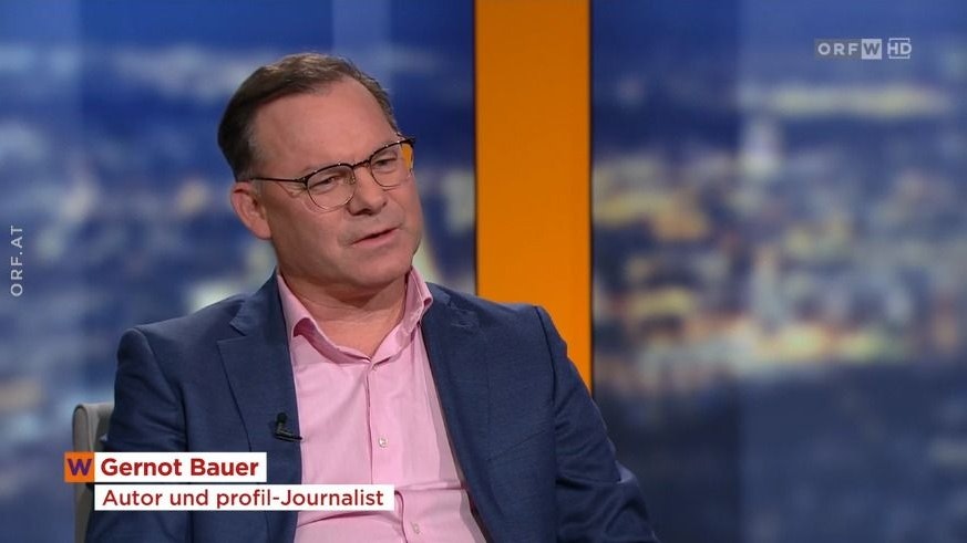 "<a data-li-document-ref="120031867" href="https://www.heute.at/s/komplett-falsch-kickl-zerlegt-biografie-ueber-sich-120031867">Zwei Absätze sind falsch</a>": Kickl-Buchautor <strong>Gernot Bauer</strong>.