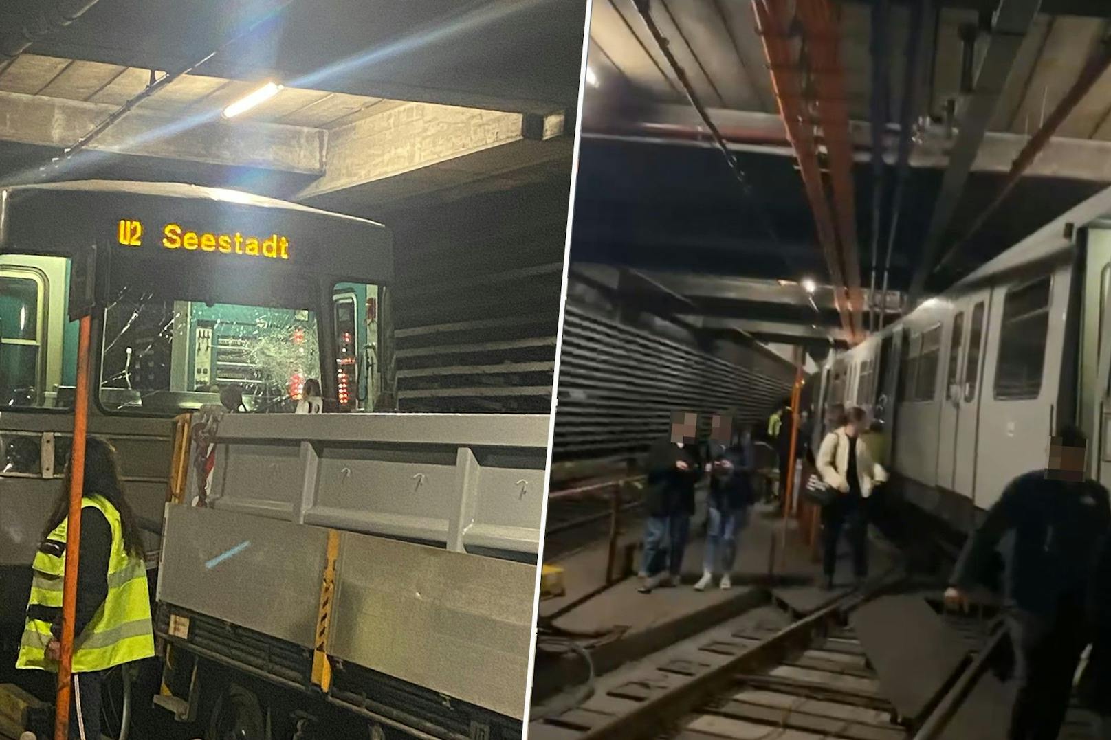 <strong>20.04.2024: Wagen kracht in Wiener U-Bahn – mehrere Verletzte.</strong> In Wien kam es am Freitag zu einem Unfall zwischen einem Baustellenwagen und einer U-Bahn-Garnitur. Mehrere Verletzte werden von der Rettung betreut. <a data-li-document-ref="120032351" href="https://www.heute.at/s/u2-crasht-in-tunnel-passagiere-muessen-zu-fuss-weiter-120032351">Die ganze Story hier &gt;&gt;&gt;</a>