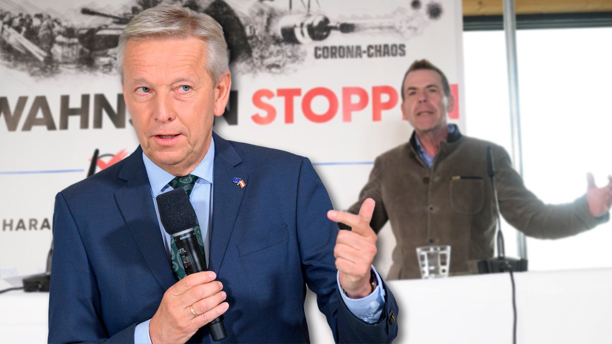 Reinhold Lopatka, EU-Spitzenkandidat der ÖVP, geht im Wahlendspurt auf den FPÖ-Kandidaten VIlimsky los.