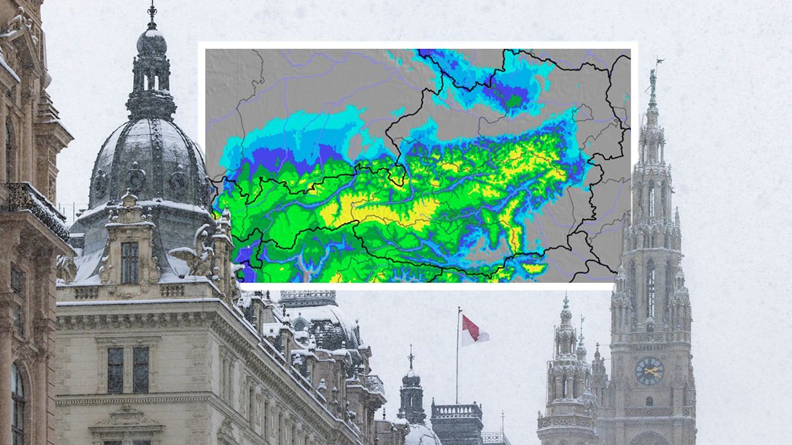 Schnee bis Wien! "Winter holt zum letzten Schlag aus"