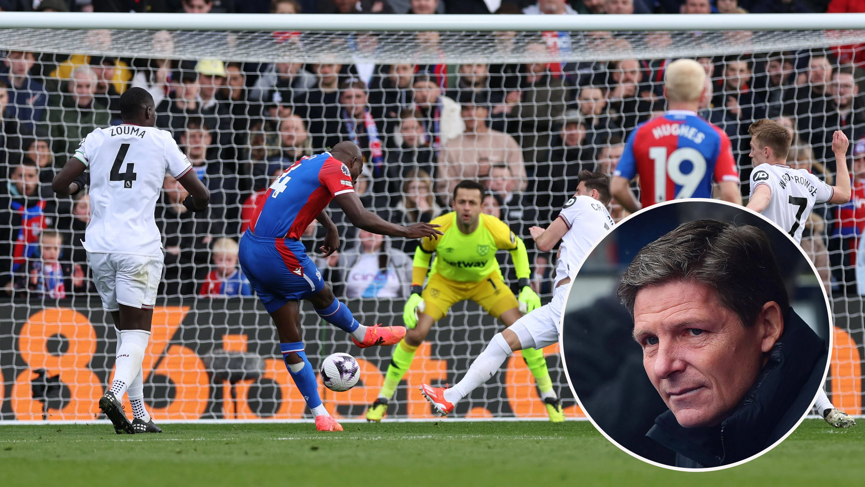 Oliver Glasner siegt mit Crystal Palace.