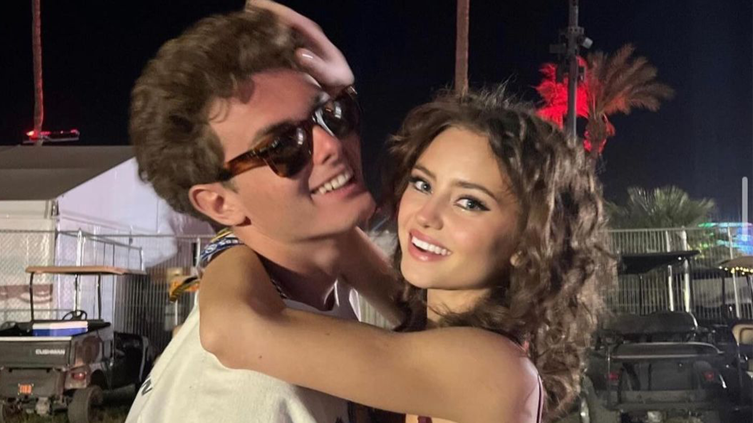 Leni Klum und Aris Rachevsky waren letztes Wochenende zusammen am Coachella.