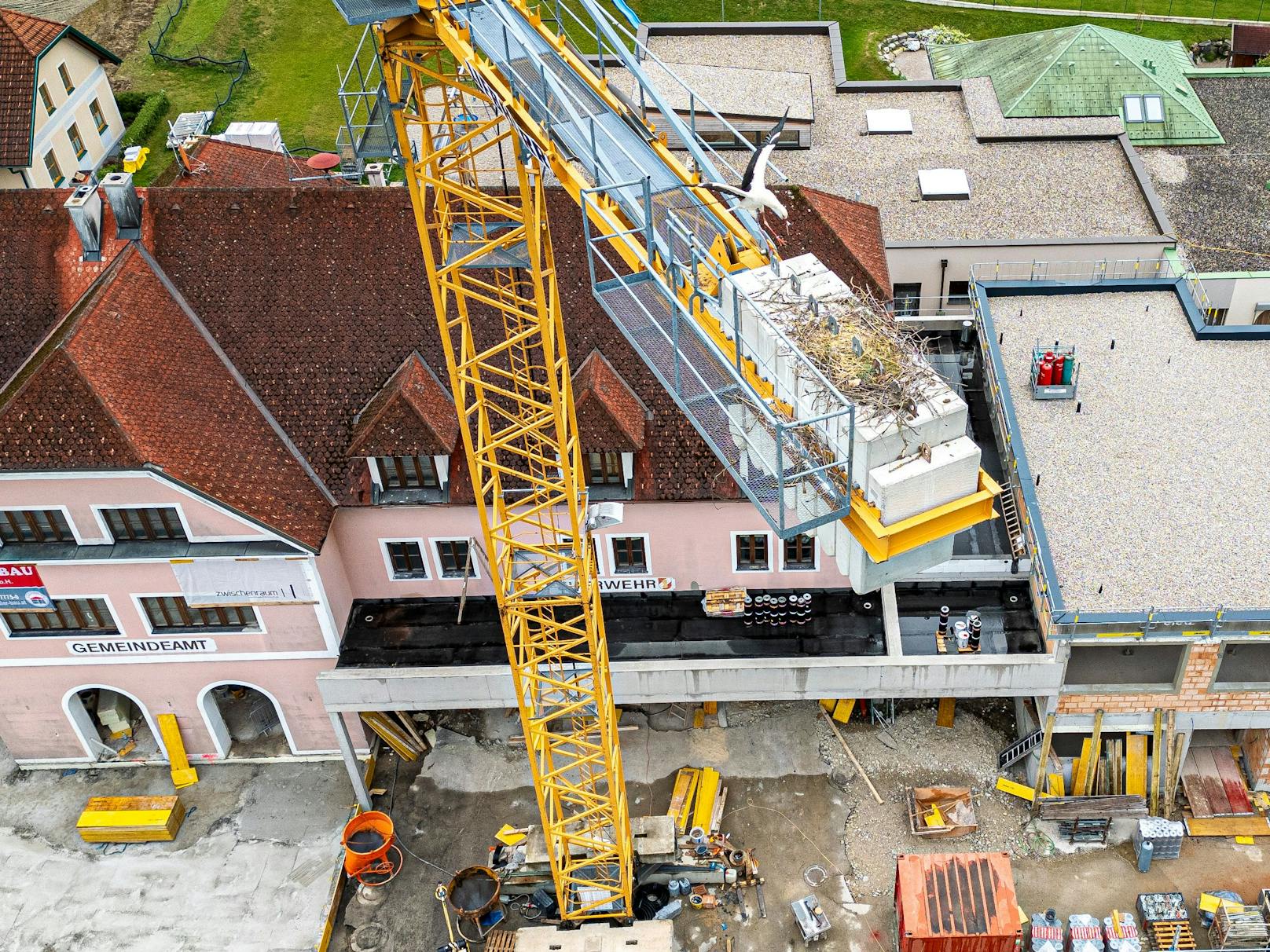 Das Gemeindezentrum wird gerade generalsaniert.