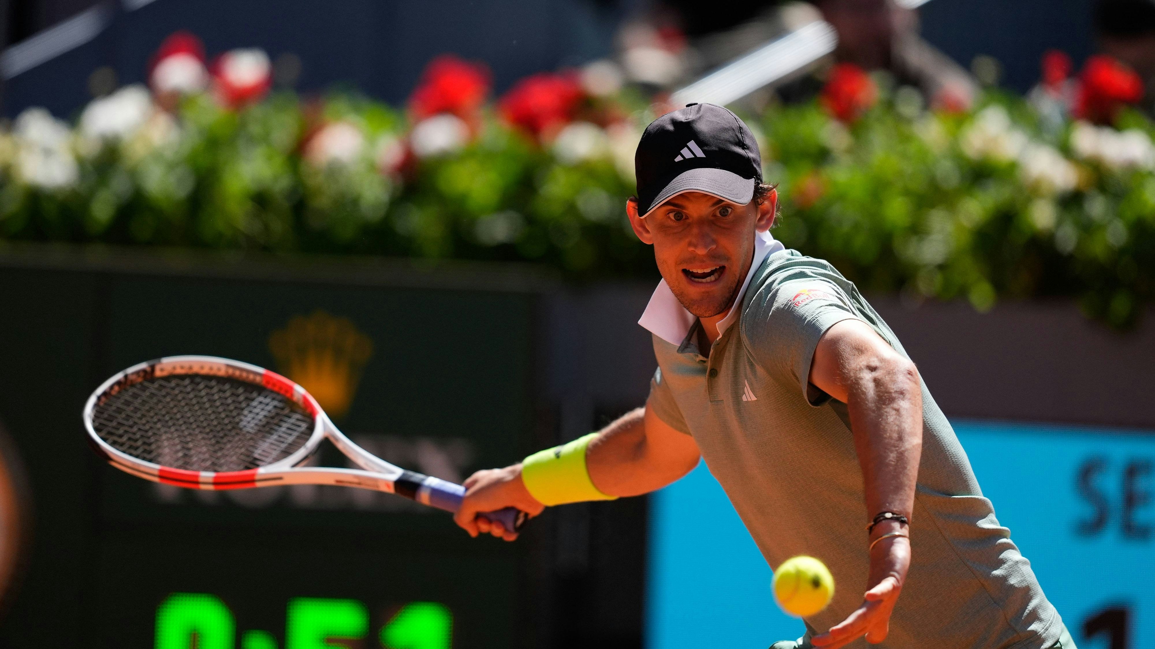 Dominic Thiem siegt in Madrid.