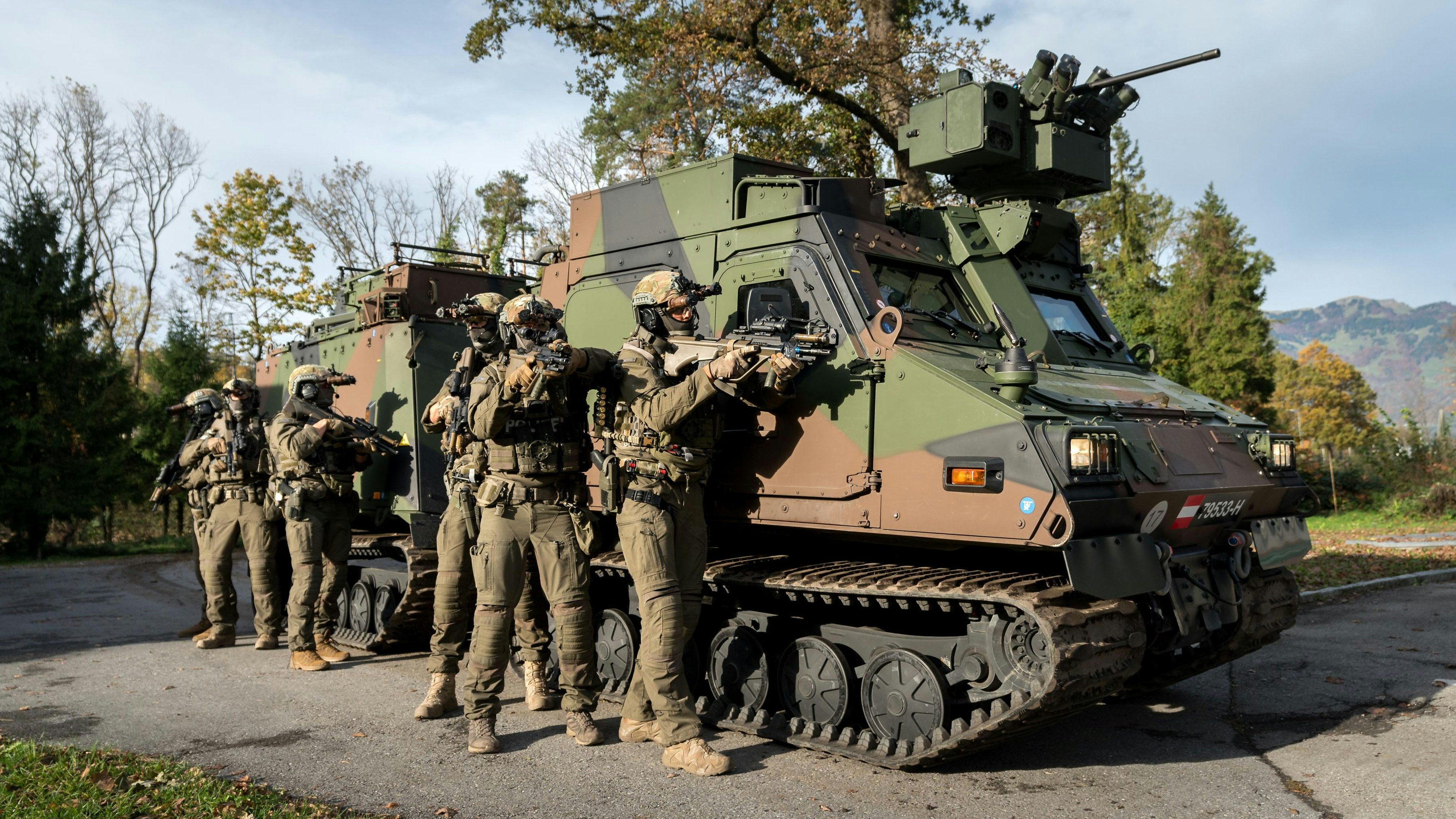 Bundesheer-Soldaten bei einer großangelegten Übung in Vorarlberg. (Archivbild)