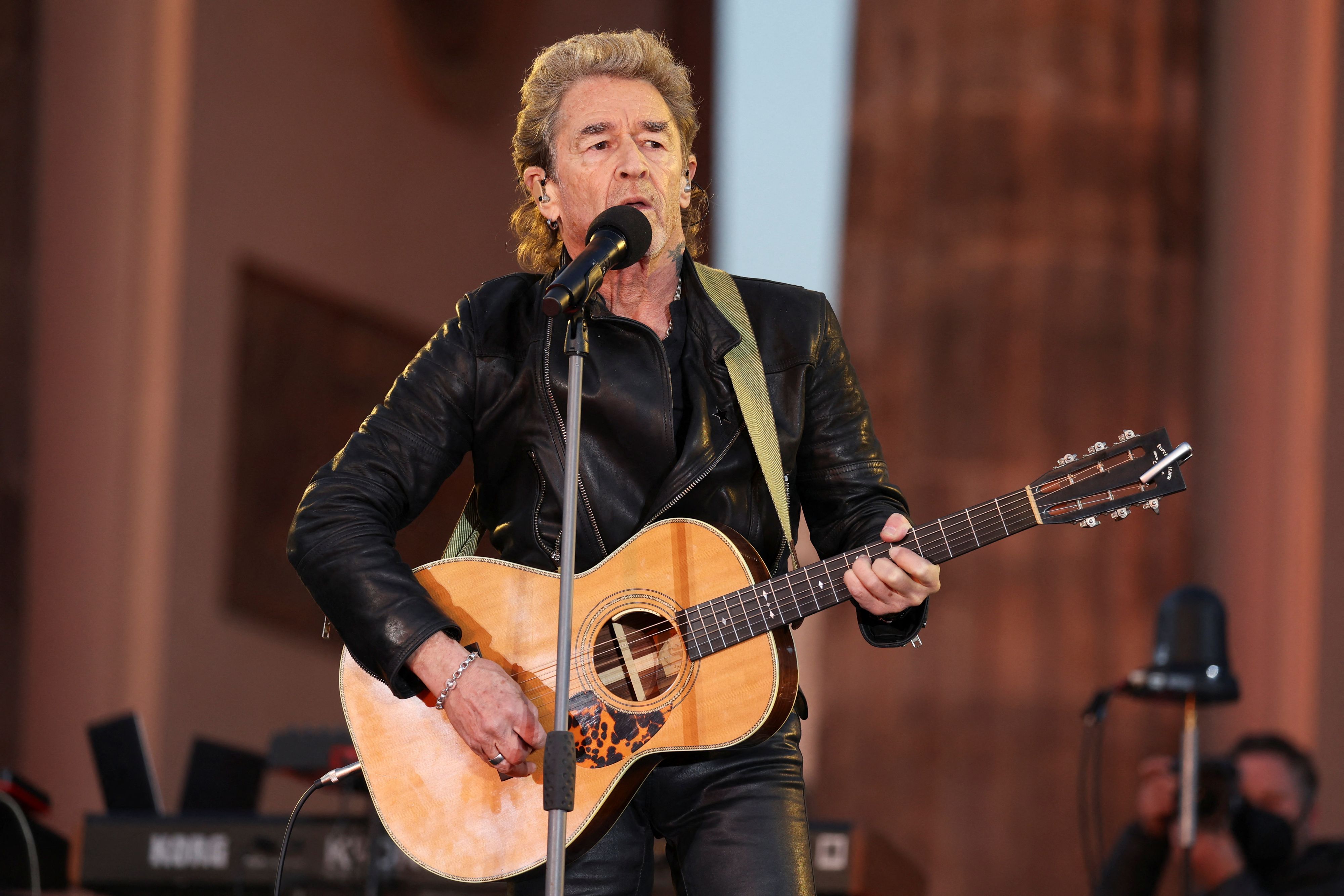 Peter Maffay auf einem Konzert 