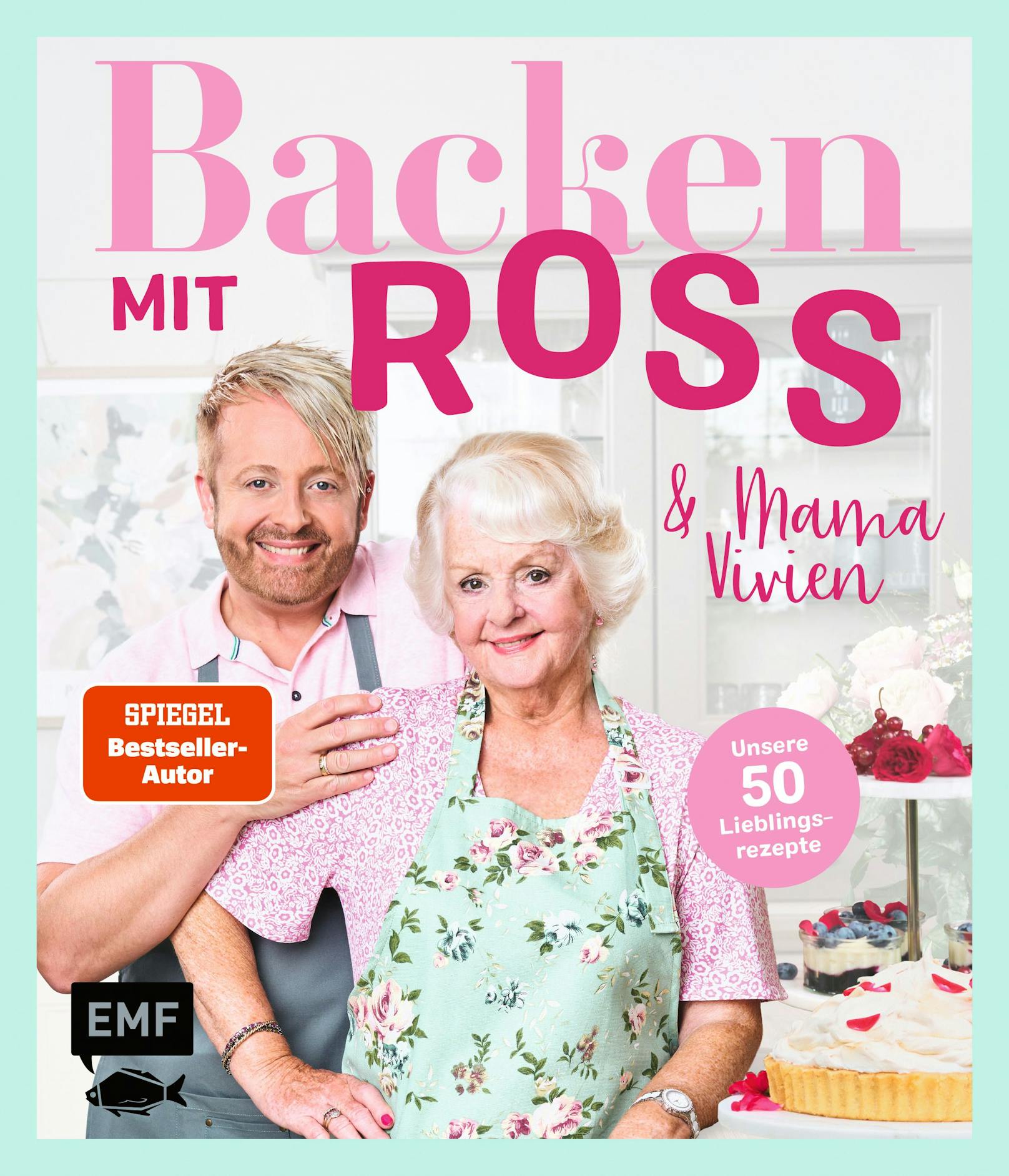 Nach dem großen Erfolg seiner ersten beiden Backbücher legt Entertainer Ross Antony nach: "Backen mit Ross Antony und Mama Vivien" ist in der Edition Michael Fischer erschienen.