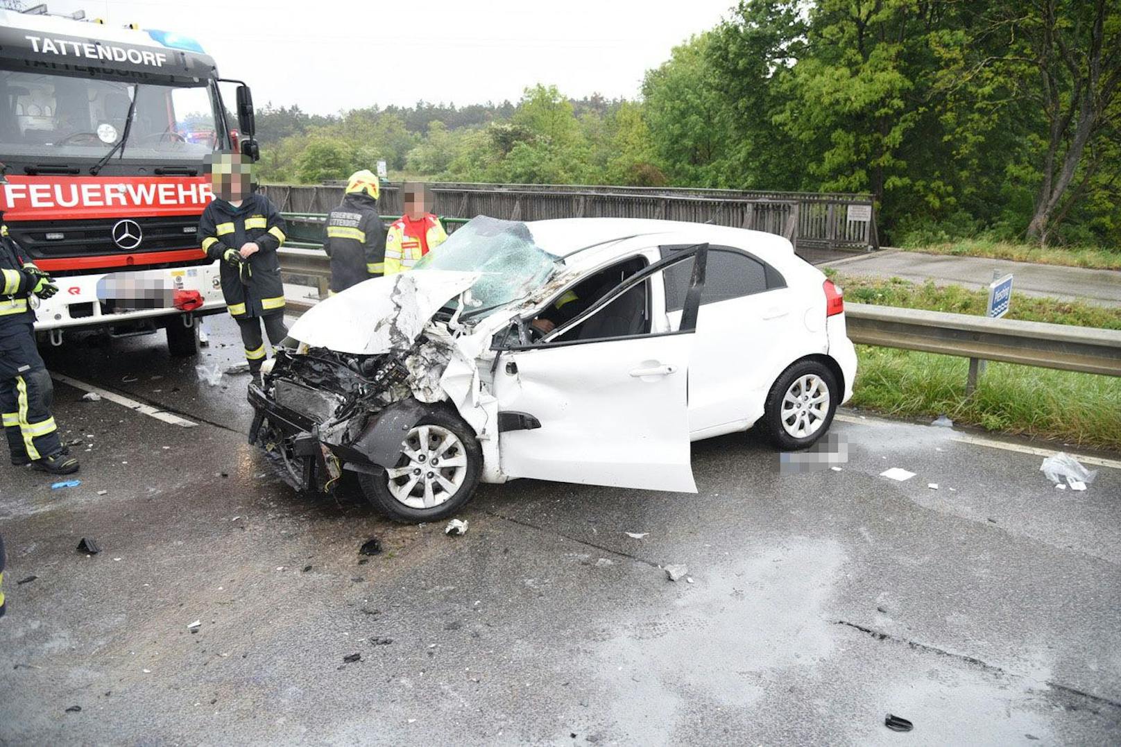 Schwerer Verkehrsunfall im Bezirk Baden