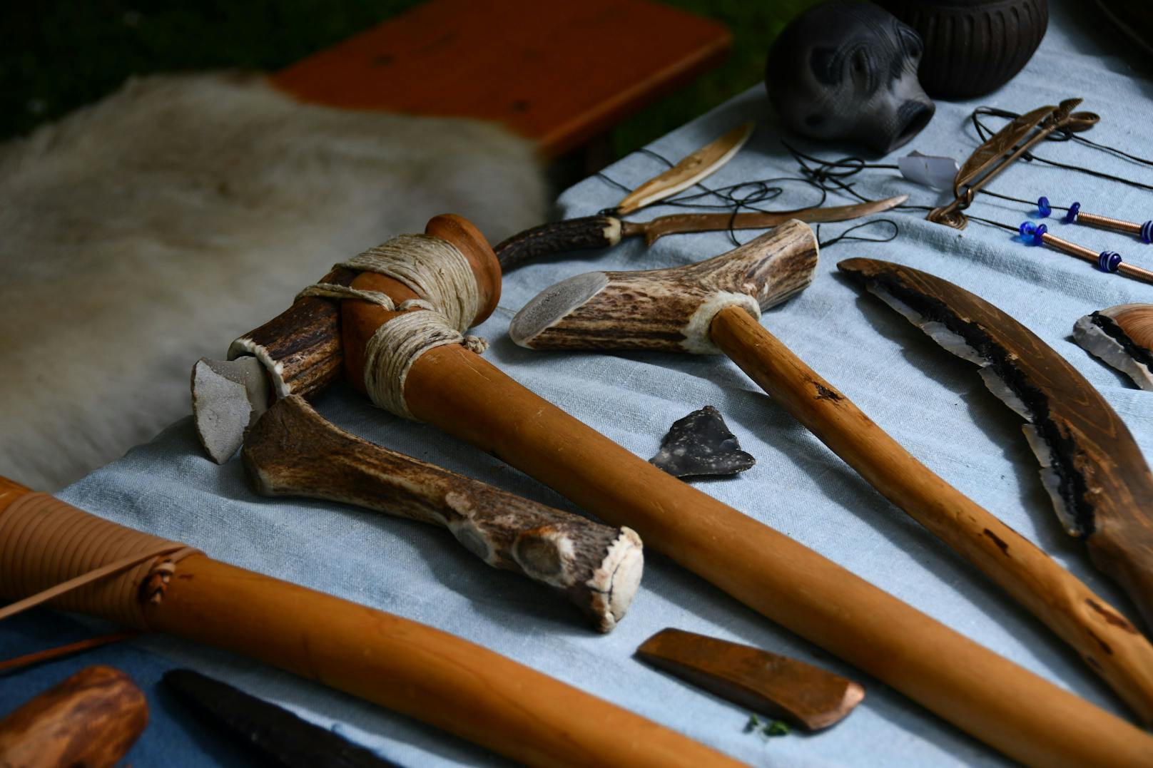 40.000 BC: Mammutjäger, Kelten & Co.: Werkzeuge