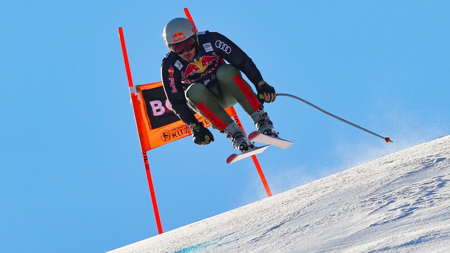 Hirscher bei seinem Streif-Ritt in Kitzbühel