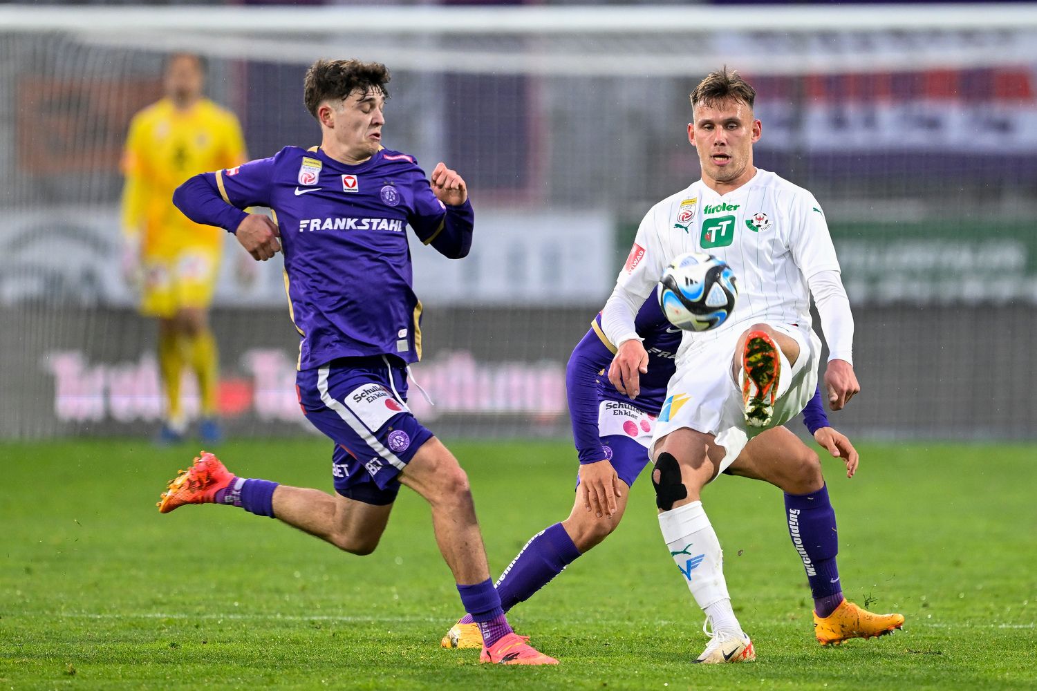 WSG Tirol gegen die Wiener Austria