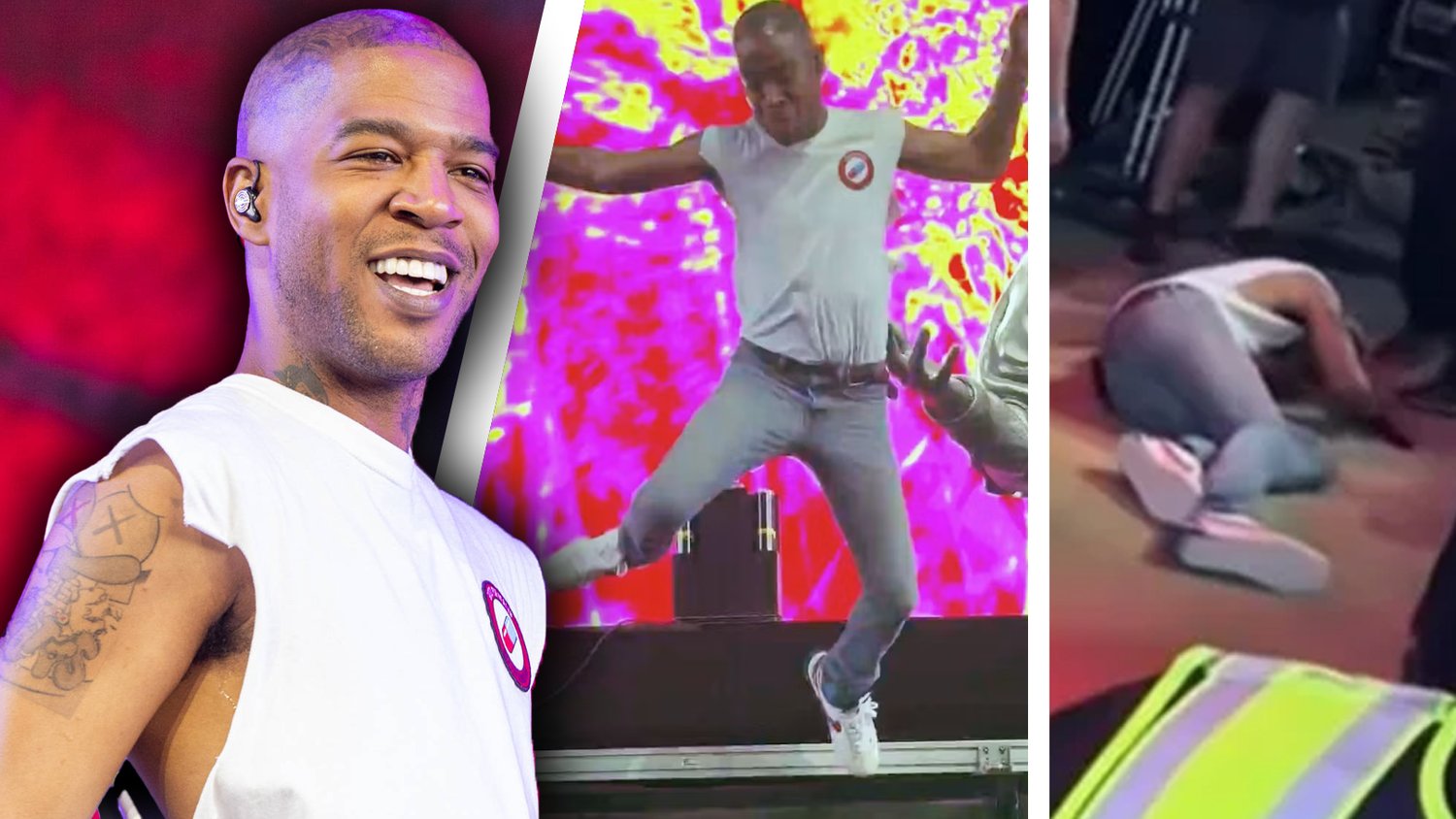 Kid Cudi hat sich beim Coachella-Festival verletzt.