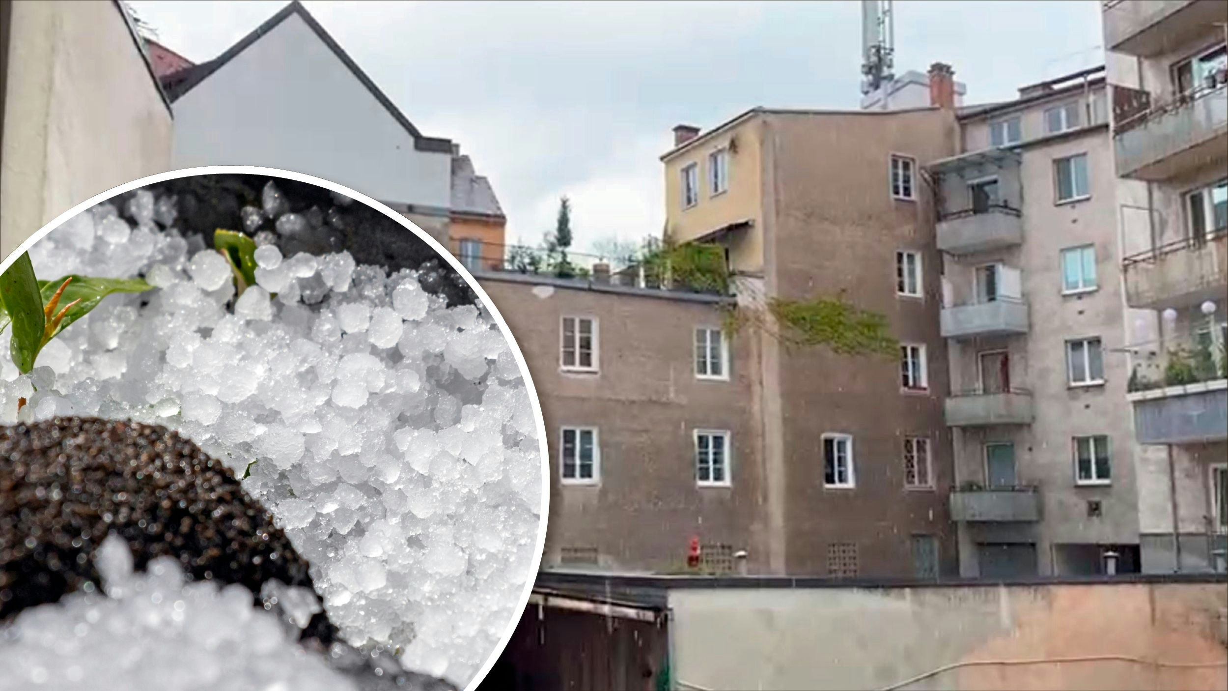 In einigen Teilen des Landes ziehen am Mittwoch Schnee- und Graupelschauer durch. Symbolbild.