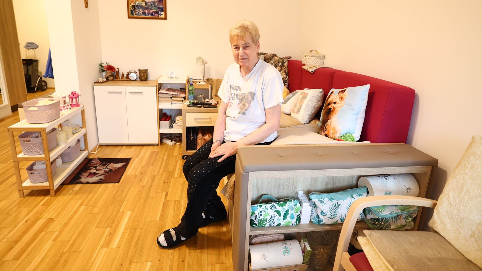 Christine Katzler lebt seit drei Jahren in der Senioren-WG.