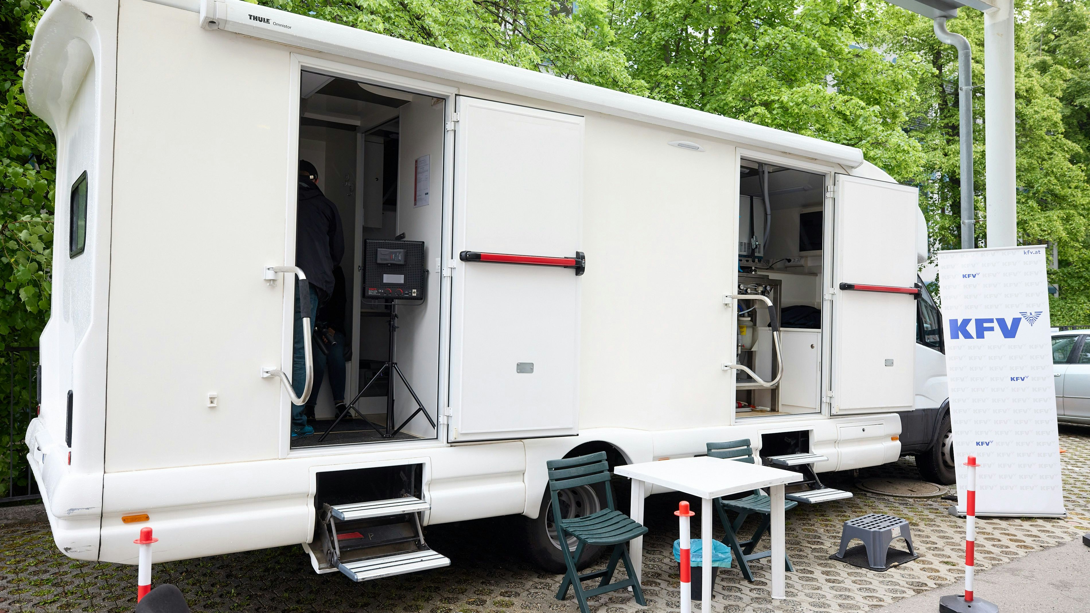 Zu Demonstrationszwecken hat der KFV ein solches Labor nach Österreich gebracht.
