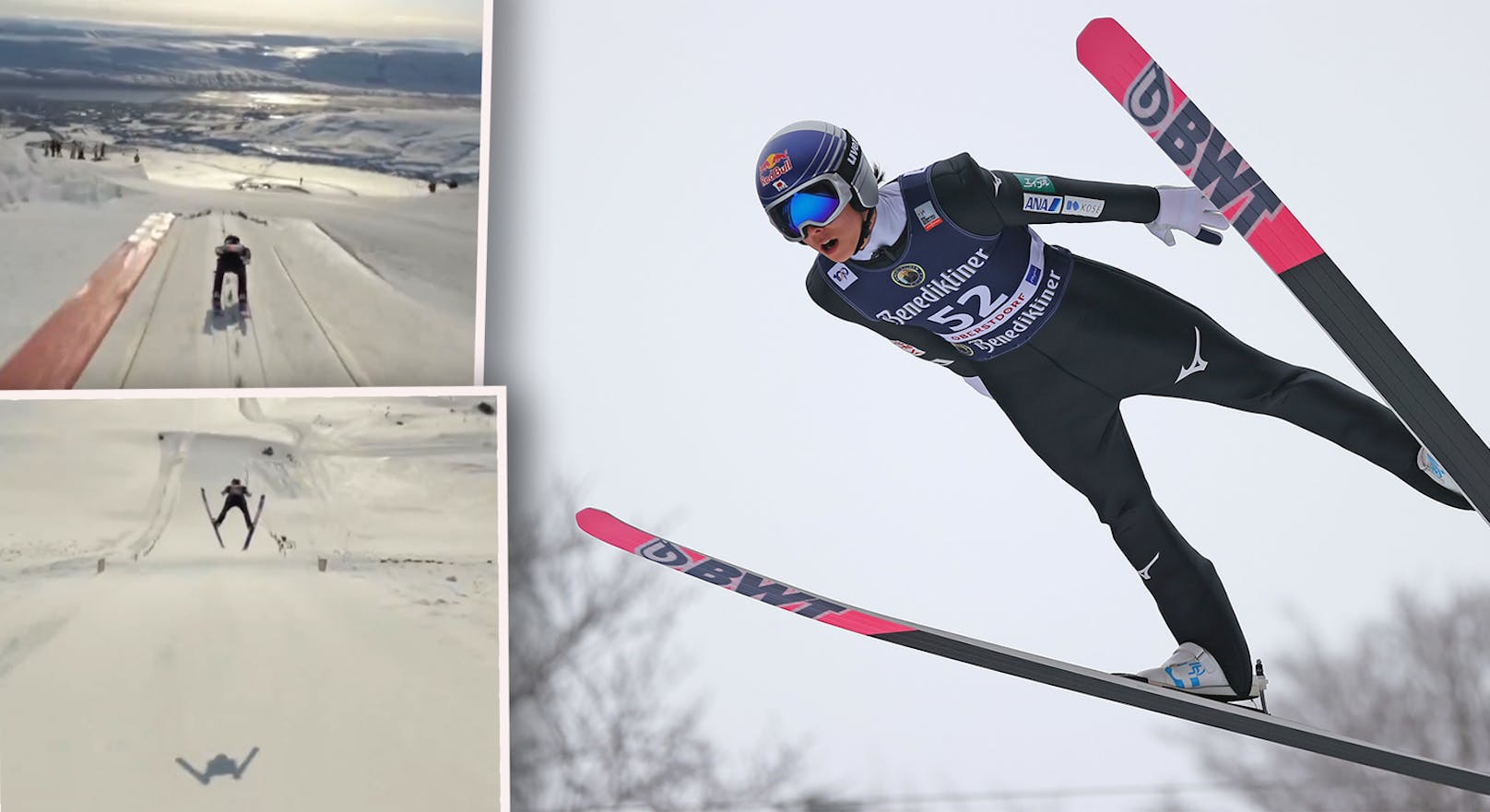 Skisprung-Star verbessert auf Mega-Schanze Weltrekord