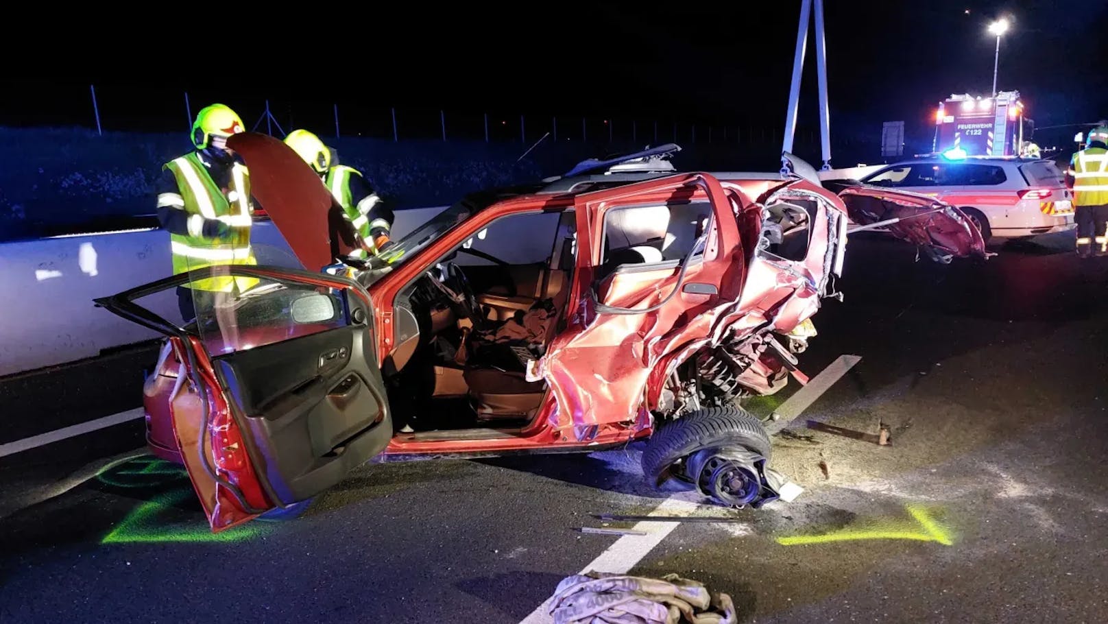 Tödlicher Verkehrsunfall auf der A4